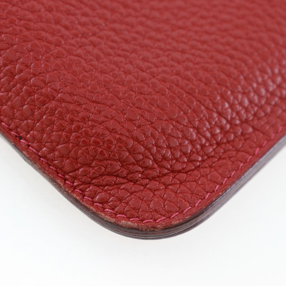 Hermes Dogon Long Wallet Red