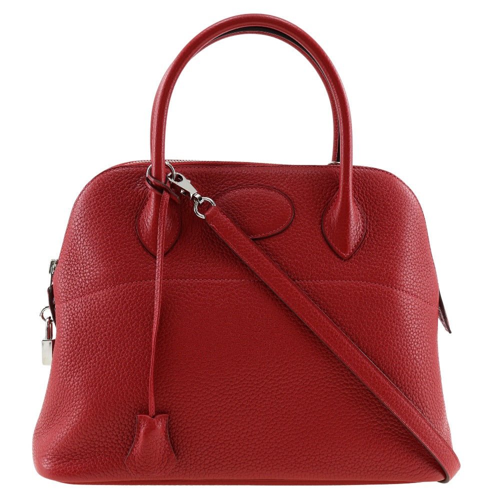 Hermes Bolide 31 Handbag Rouge Vif