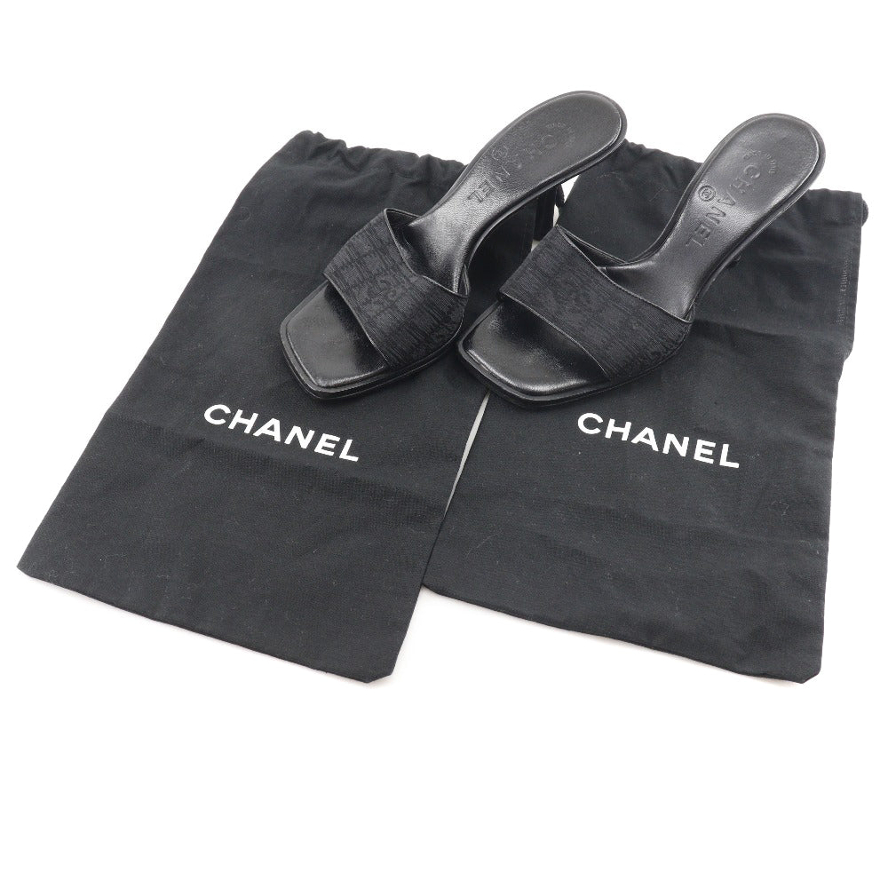 Chanel Nylon Canvas Mules