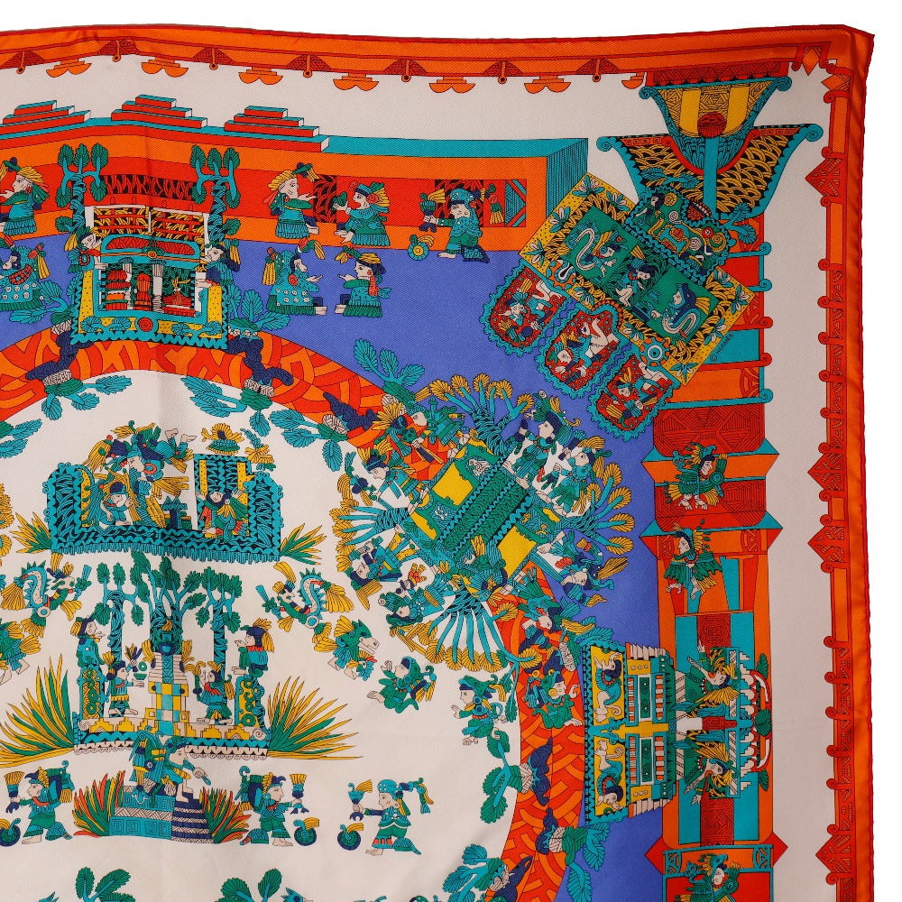 Hermes Silk Scarf Astres et Soleils