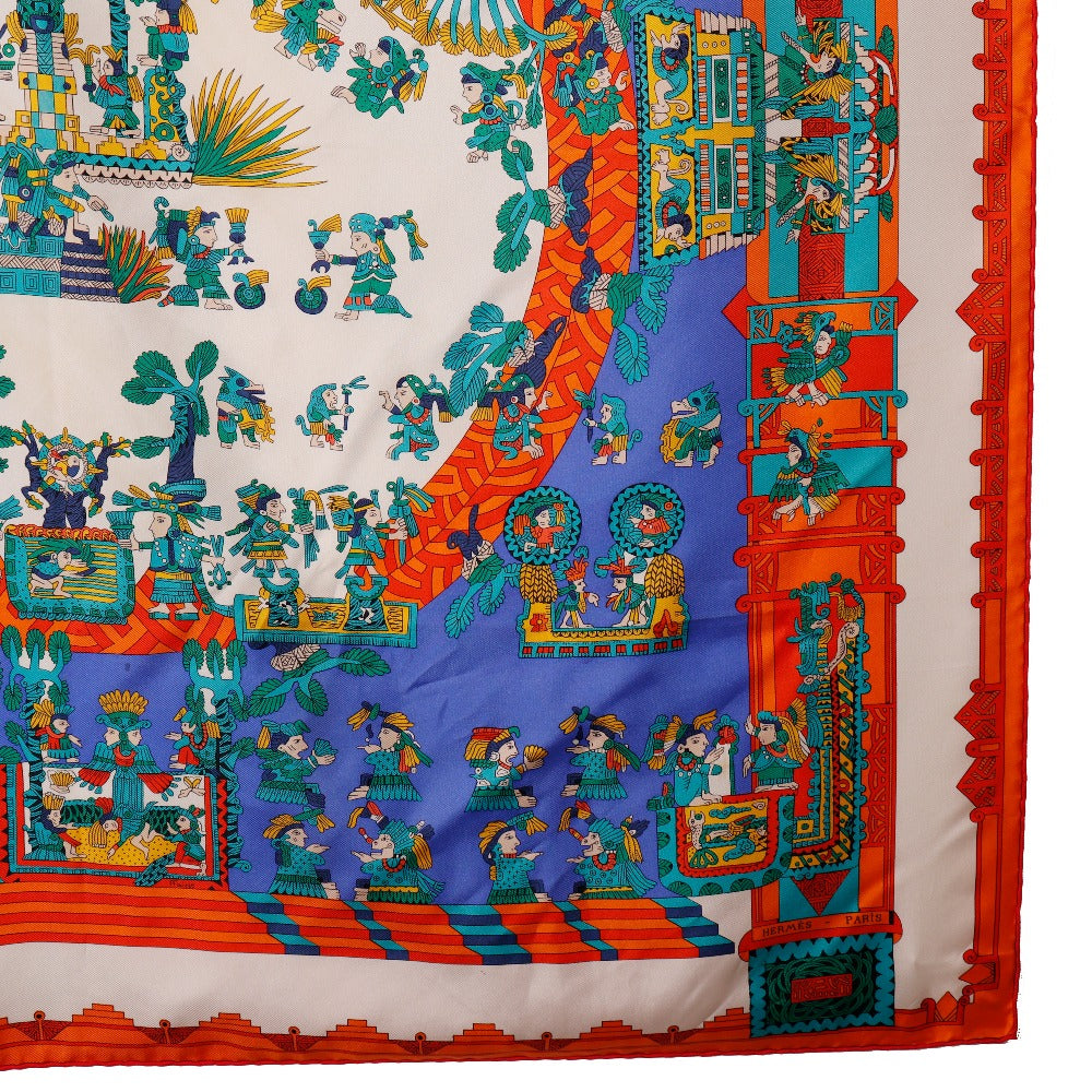 Hermes Silk Scarf Astres et Soleils