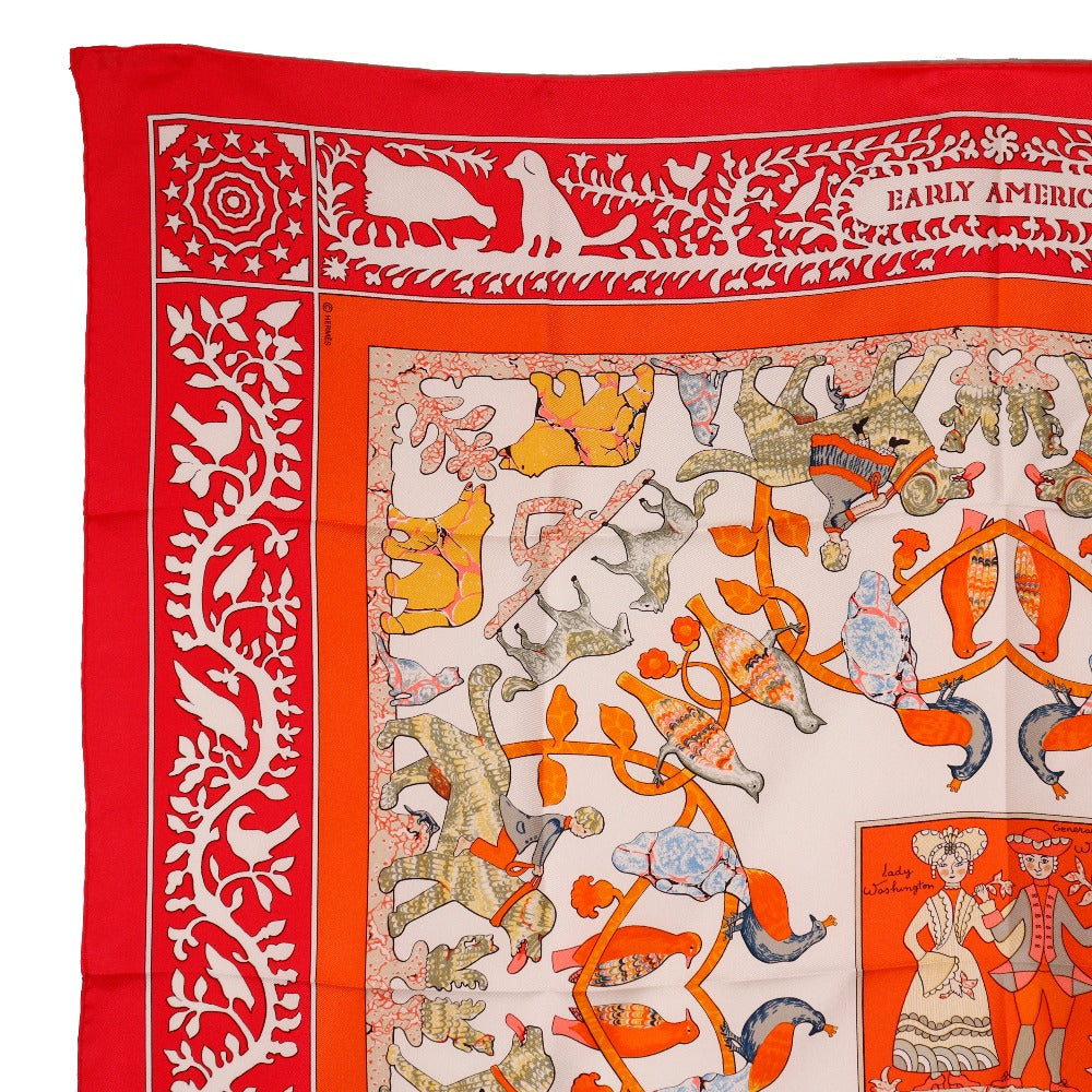 Hermes Silk Scarf Carré 90