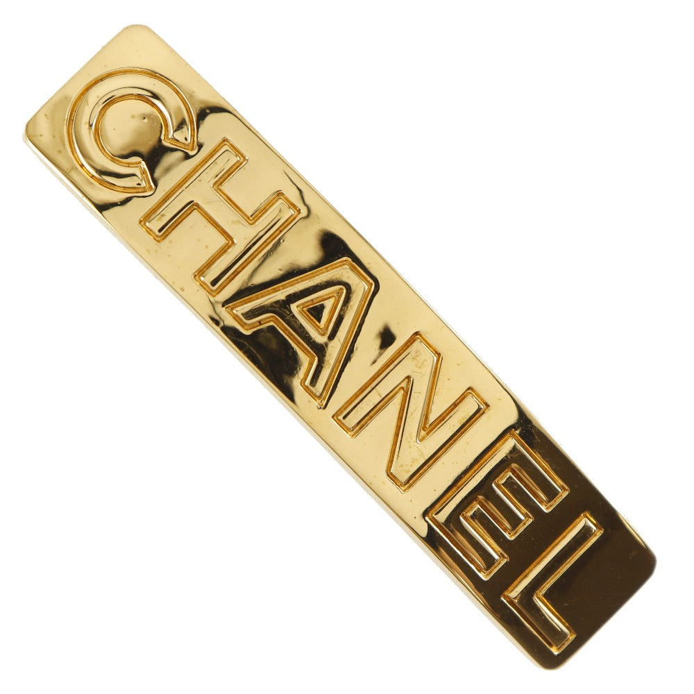 Chanel Gold Plated Hair Barrette 97A