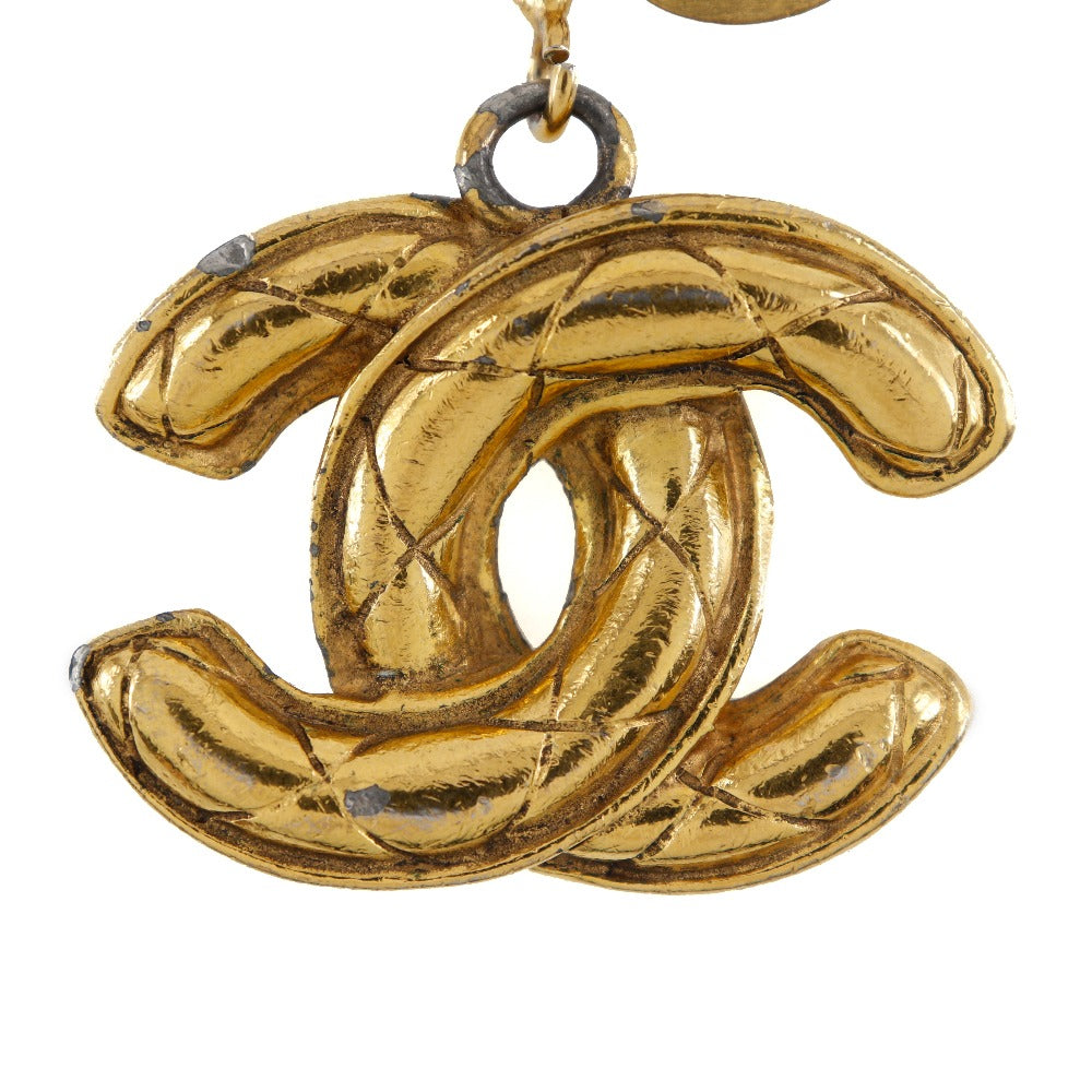 Chanel Gold Plated Keychain Charm