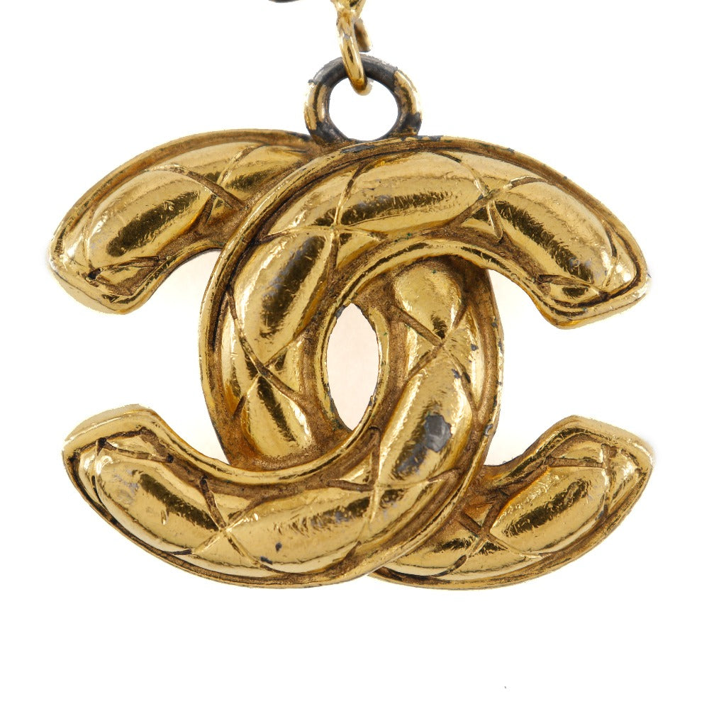 Chanel Gold Plated Keychain Charm