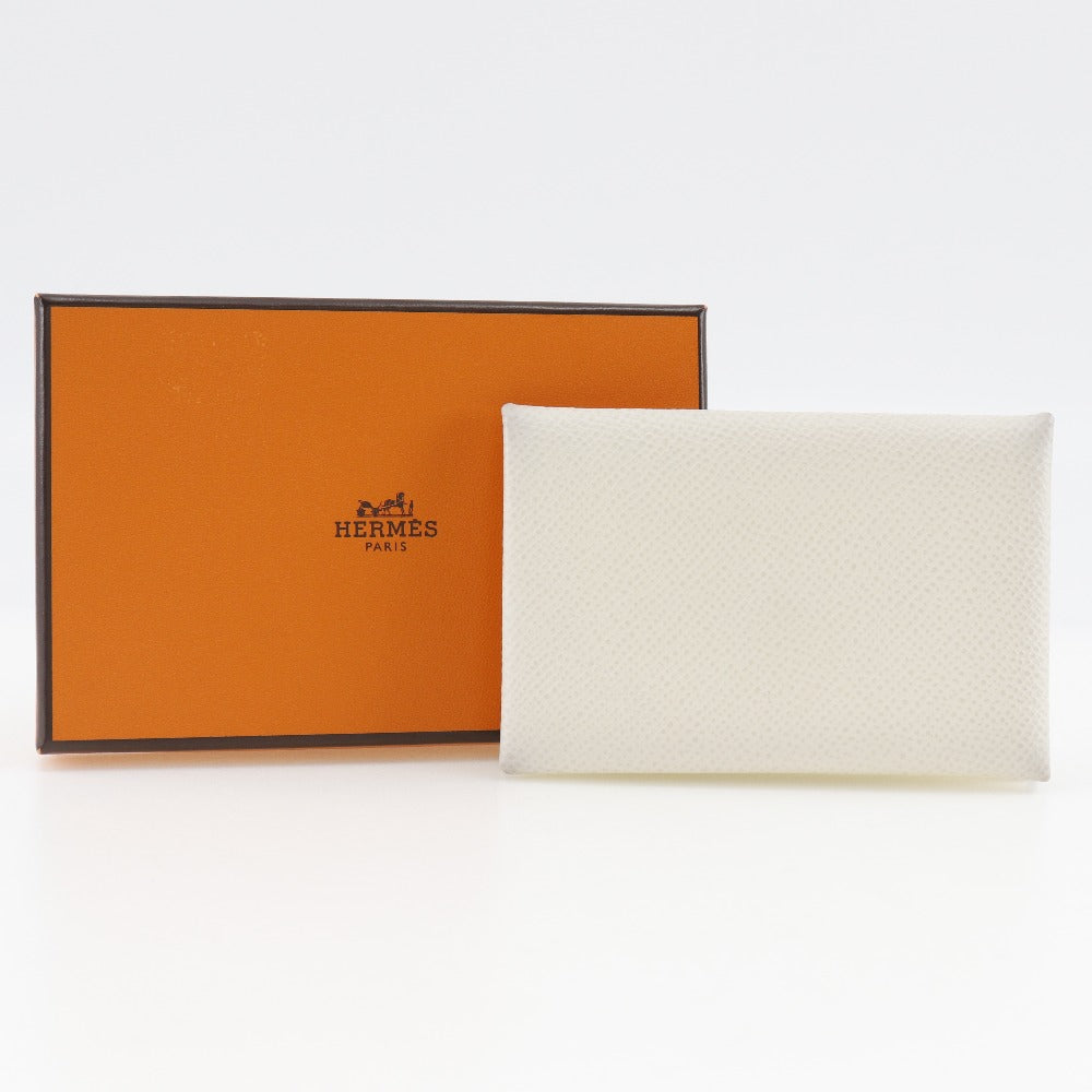 Hermes Calvi Card Case Epsom Leather