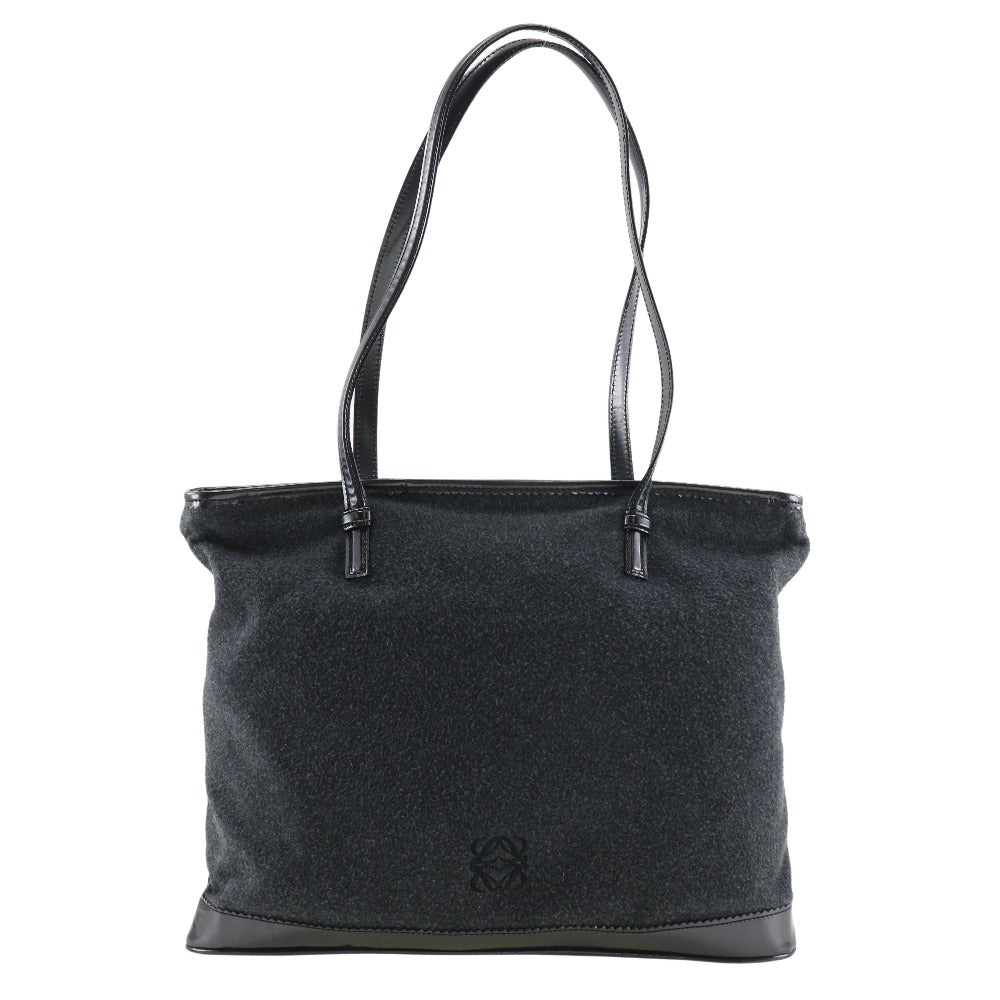 Loewe Anagram Felt Tote Bag Grey