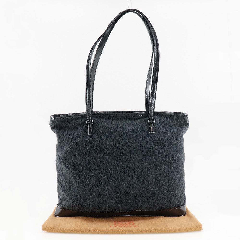 Loewe Anagram Felt Tote Bag Grey