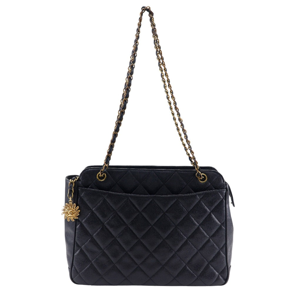 Chanel Caviar Skin Chain Shoulder Bag