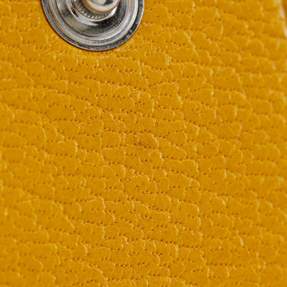 Hermes Chevre Notebook Cover Yellow