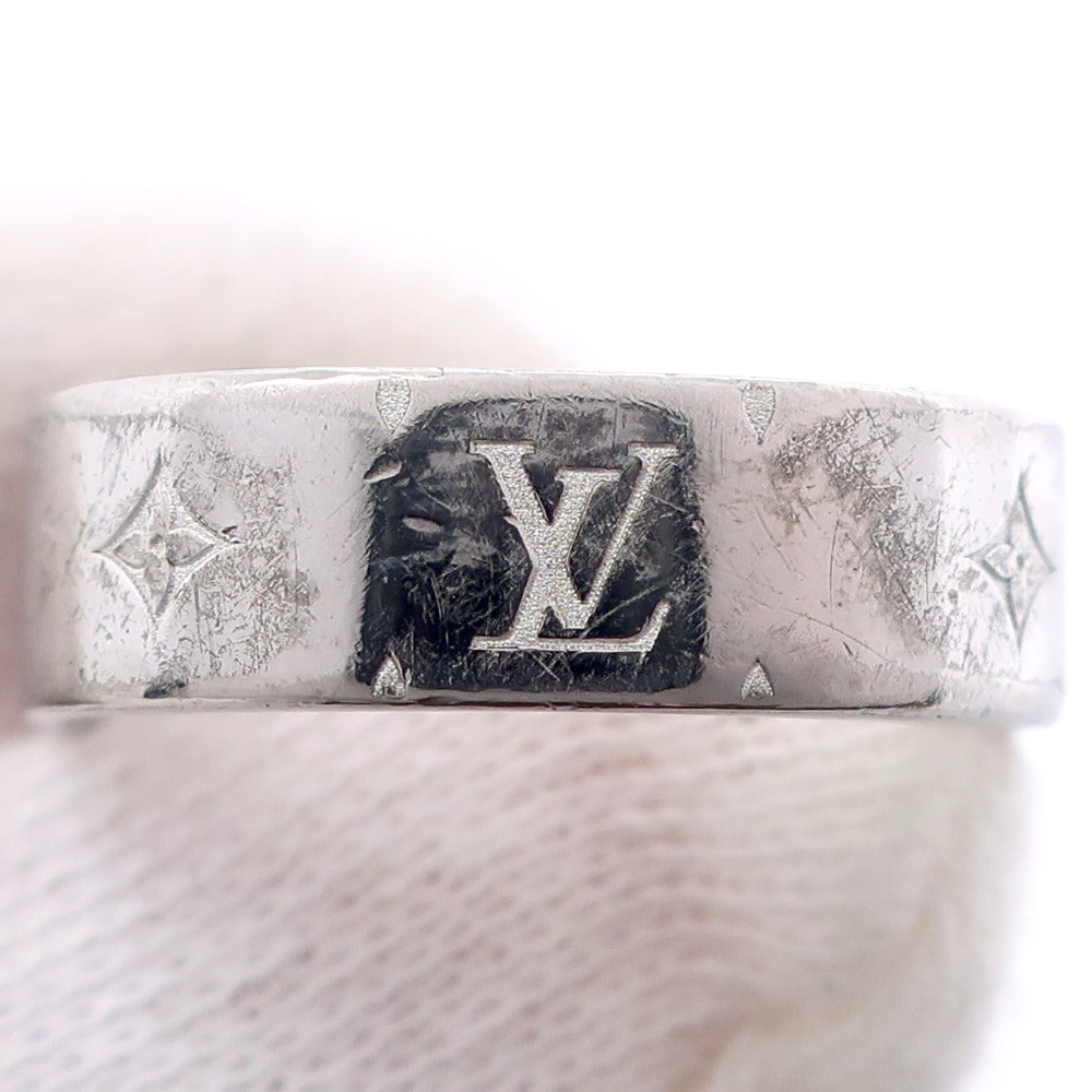 Louis Vuitton Nanogram Ring  Metal Ring M00218 in Very Good Condition