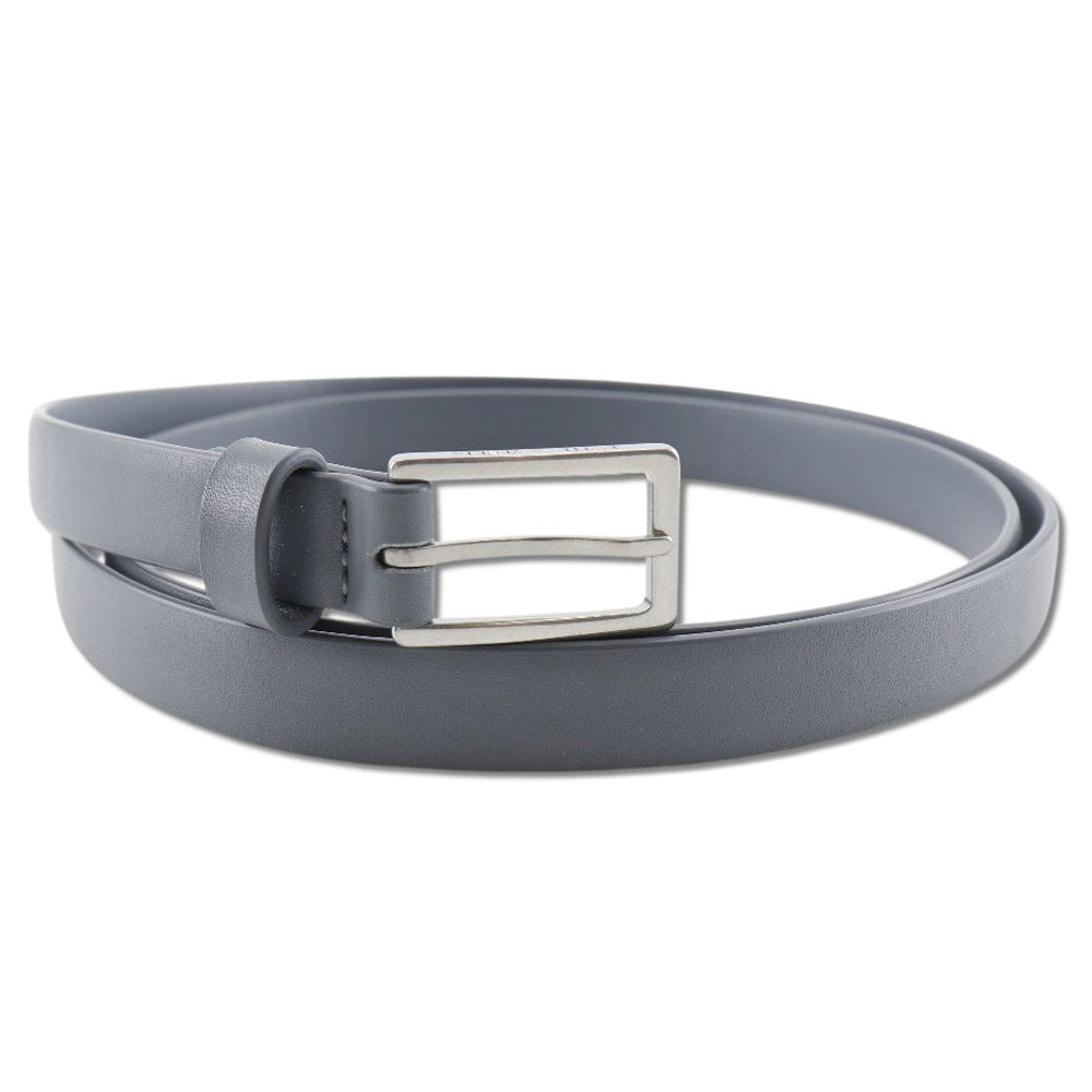 Bottega Veneta Leather Belt Blue Gray Men