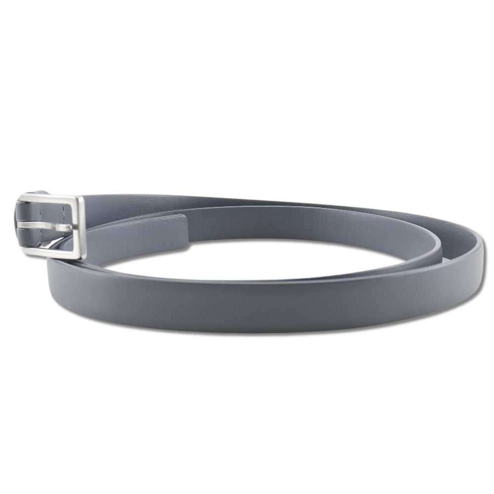 Bottega Veneta Leather Belt Blue Gray Men