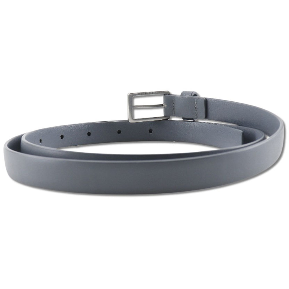 Bottega Veneta Leather Belt Blue Gray Men