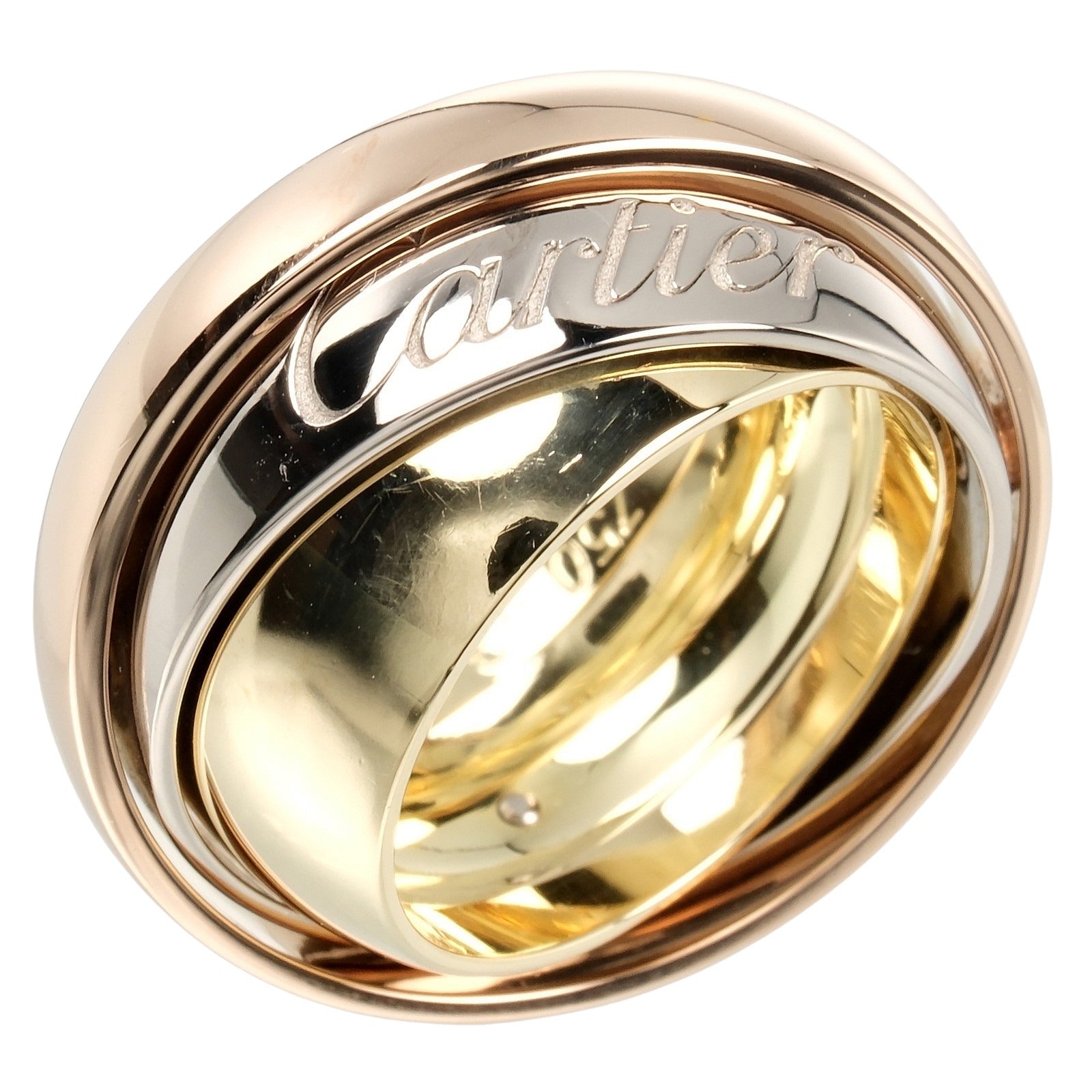 Cartier Trinity 9 Ring K18 Gold