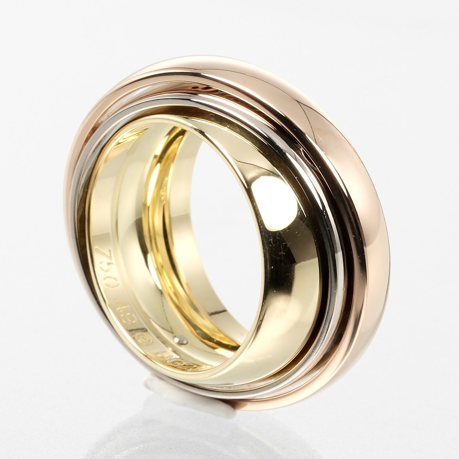 Cartier Trinity 9 Ring K18 Gold