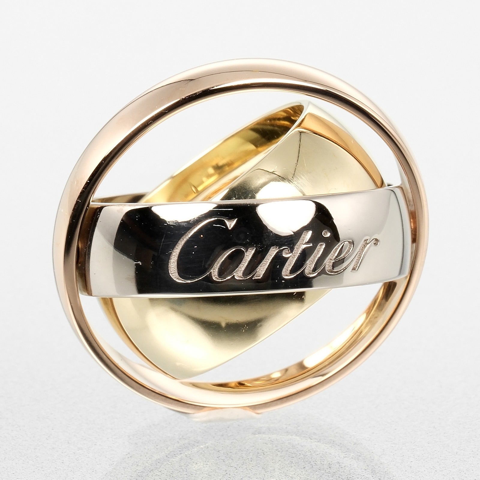 Cartier Trinity 9 Ring K18 Gold