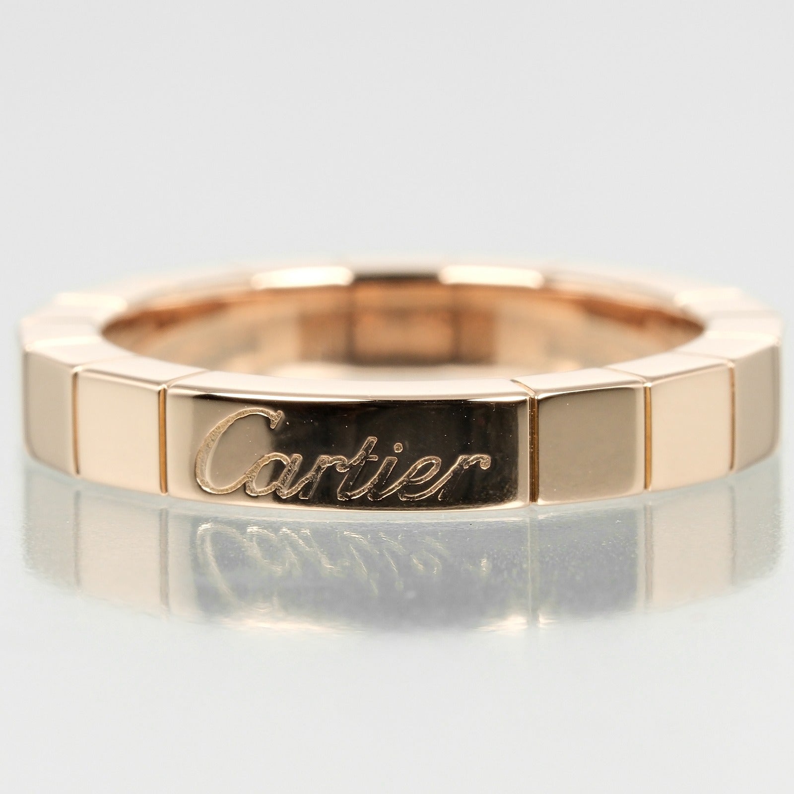 Cartier Pink Gold Ring Size 7