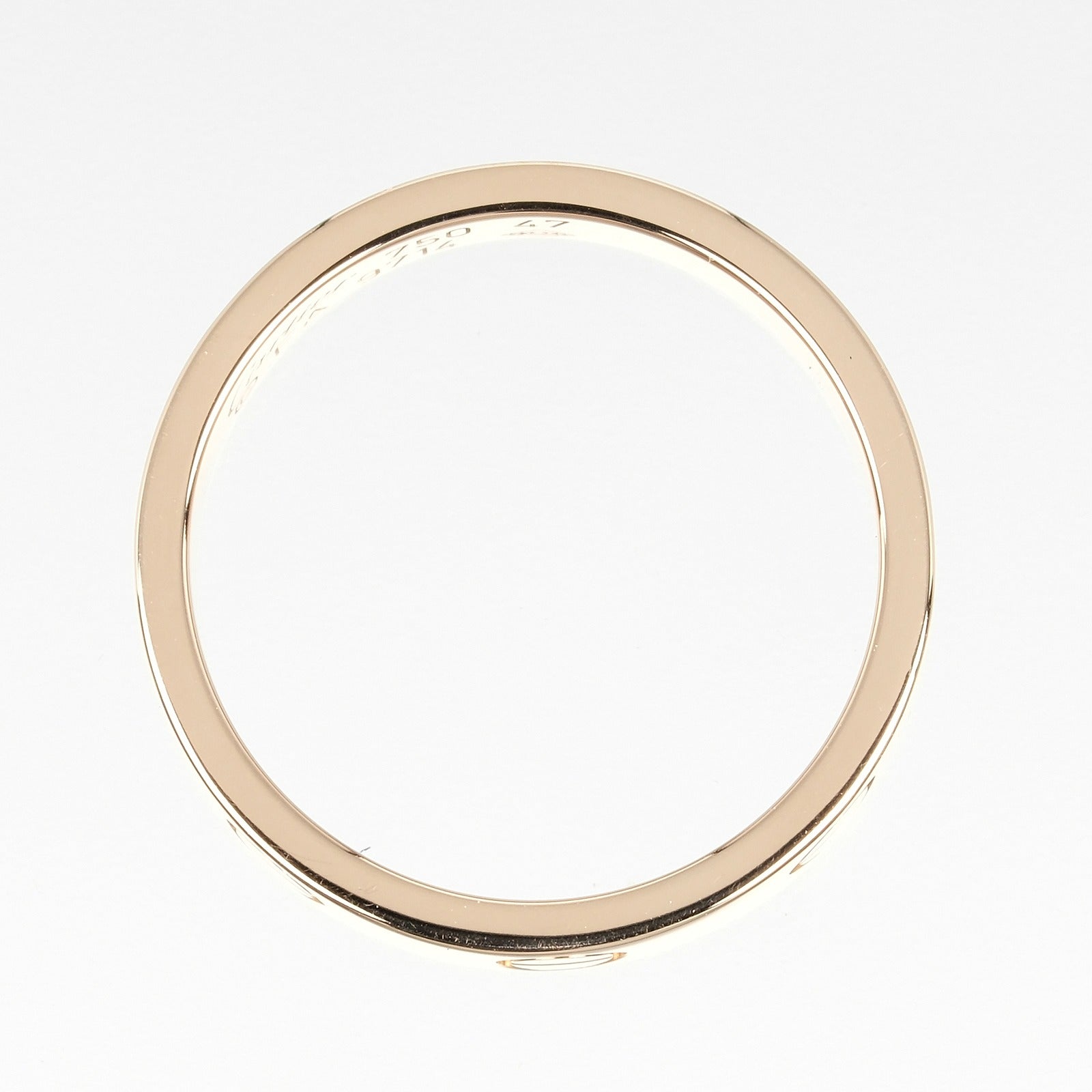 Cartier Mini Love Wedding Ring K18 Pink Gold