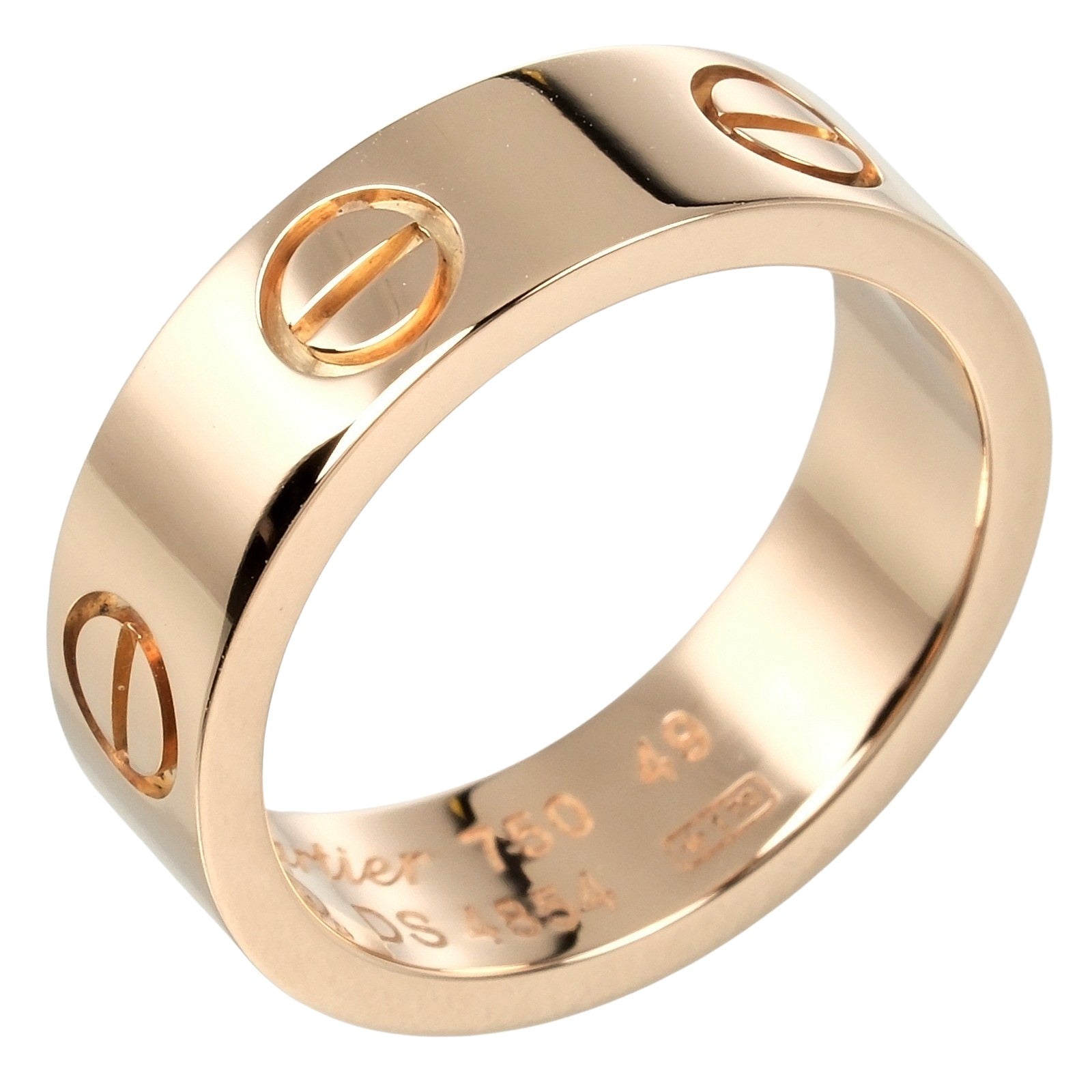 Cartier Love Ring K18 Pink Gold