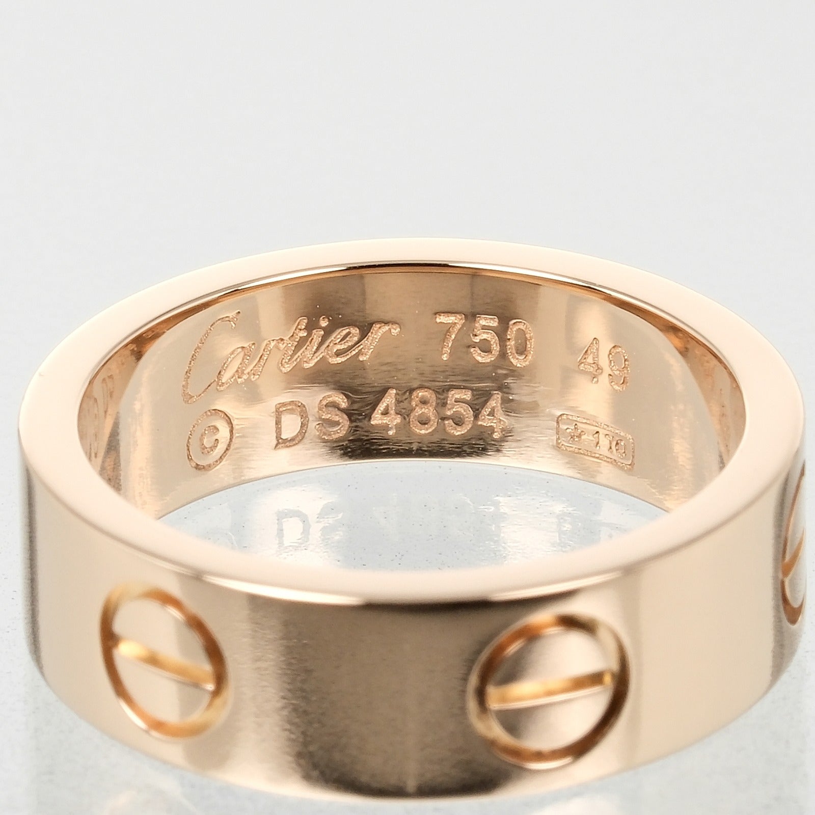 Cartier Love Ring K18 Pink Gold