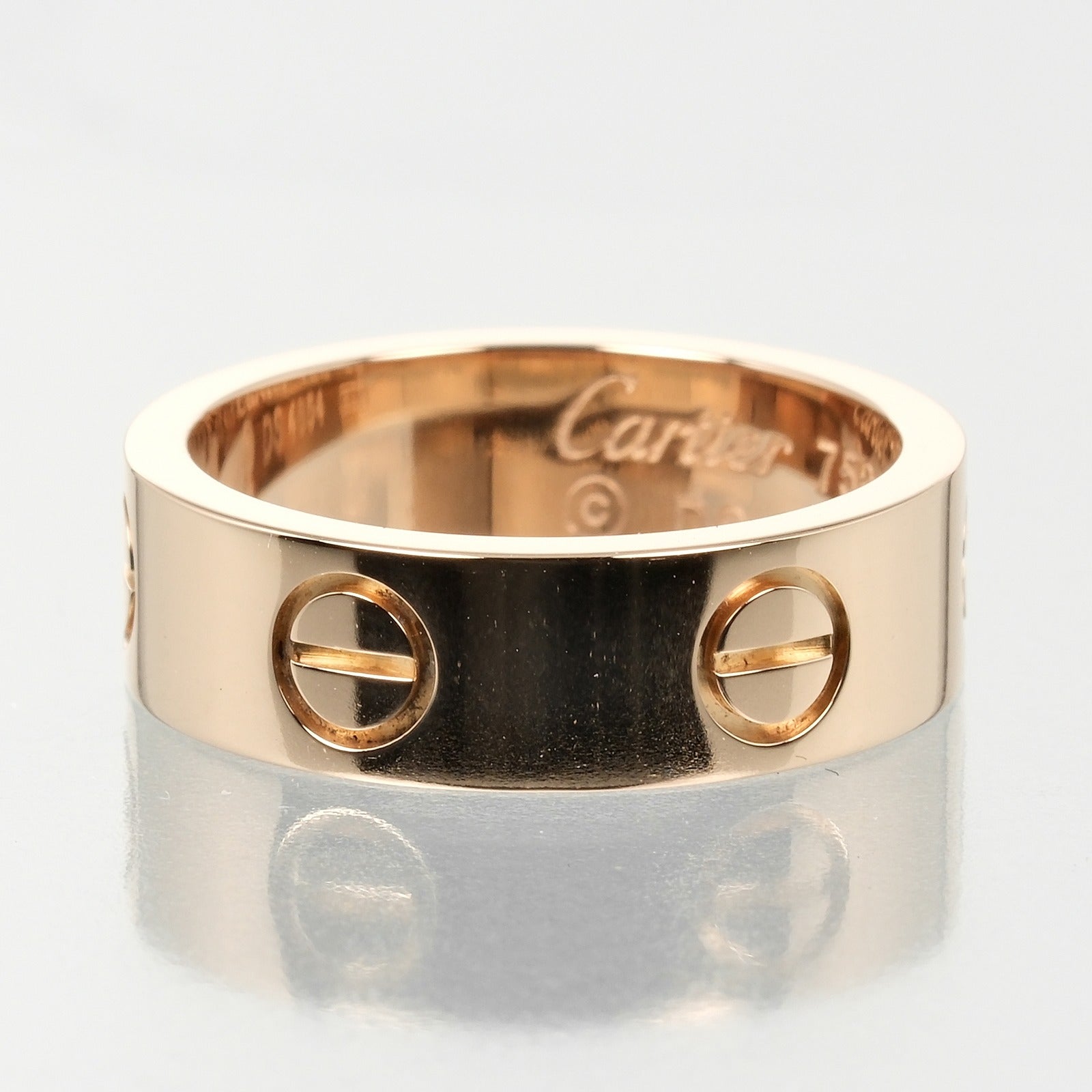 Cartier Love Ring K18 Pink Gold