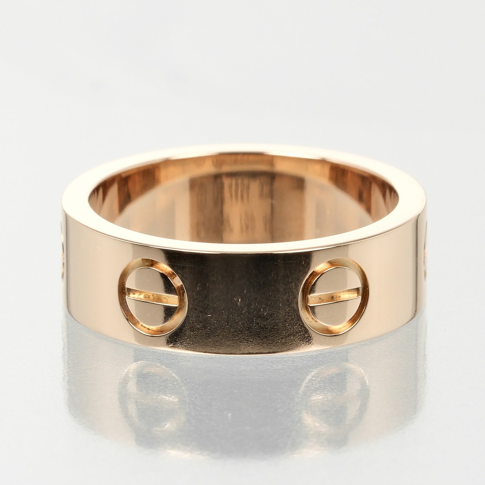 Cartier Love Ring K18 Pink Gold