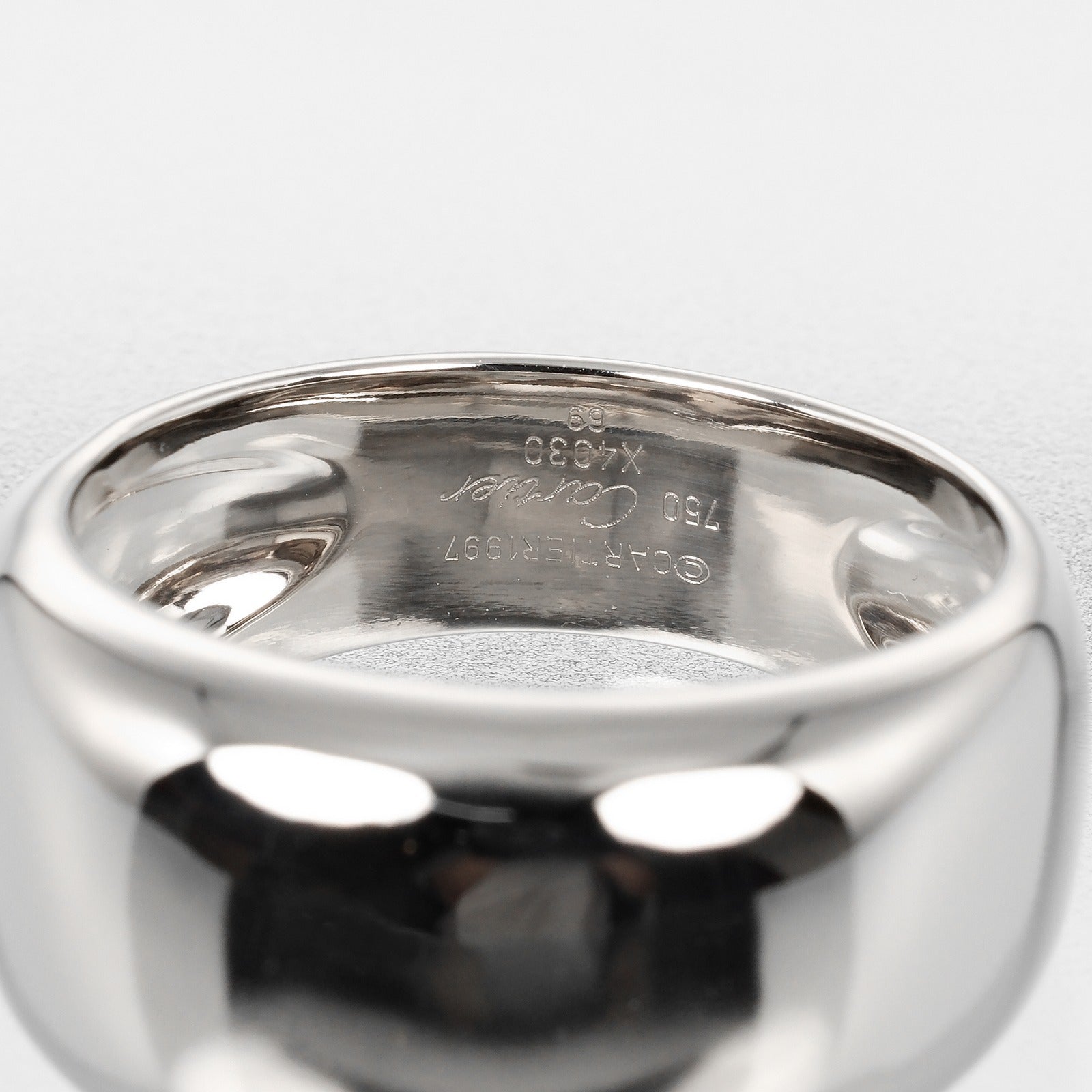 Cartier Nouvelle Vague Ring K18 White Gold