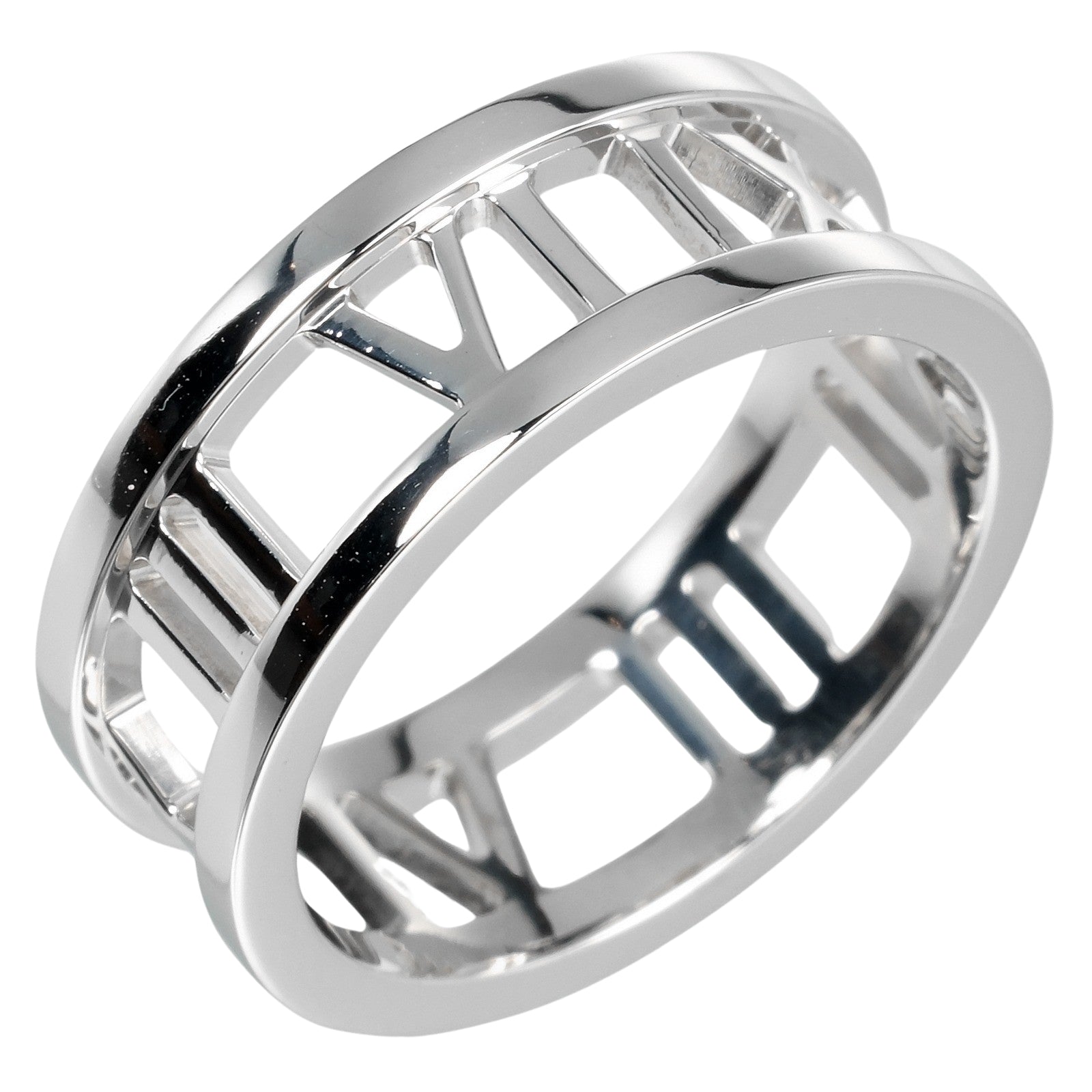 Tiffany & Co Open Atlas Ring K18 White Gold