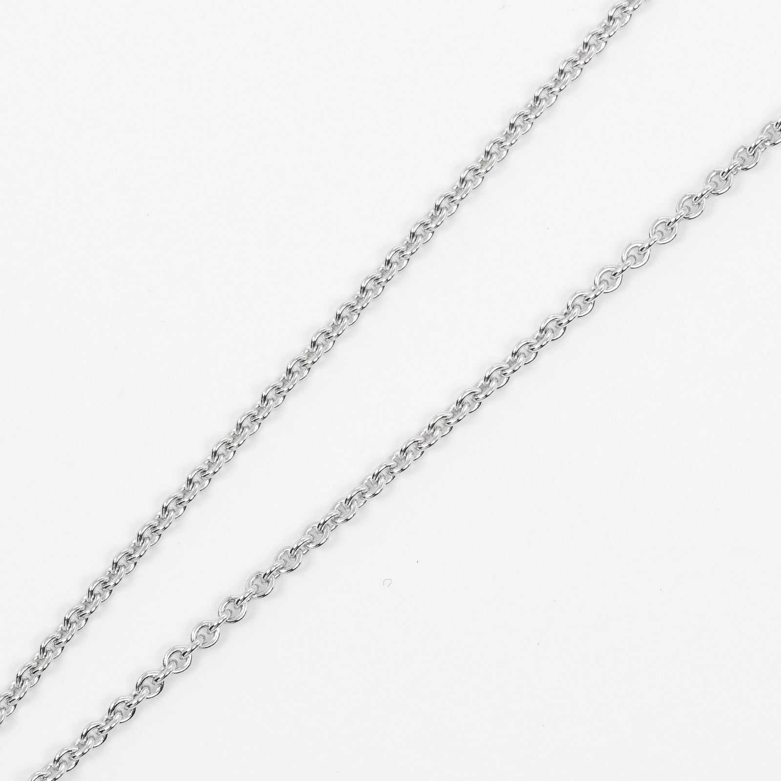 Tiffany & Co Open Atlas Necklace K18 White Gold Diamond