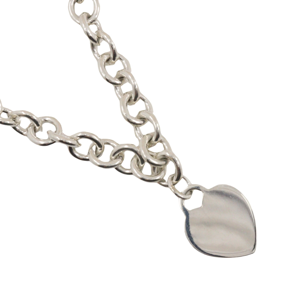 Tiffany & Co Heart Tag Necklace Silver 925