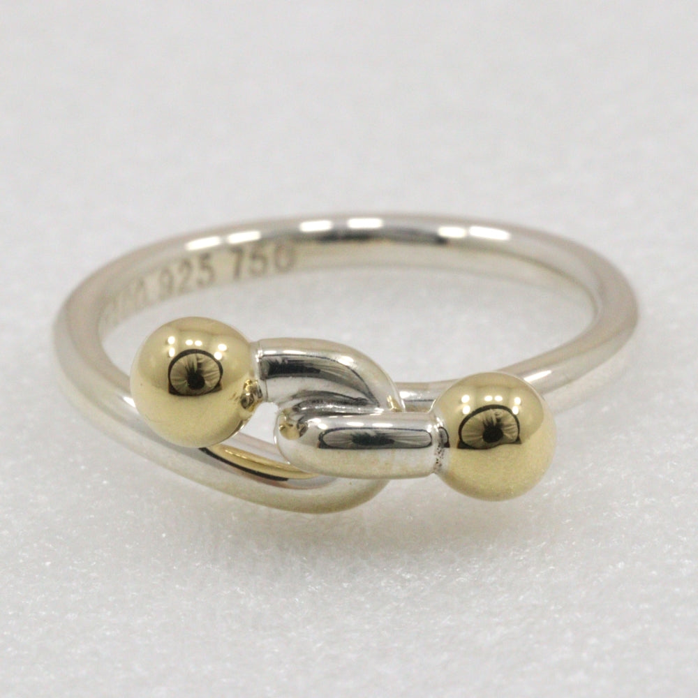 Tiffany & Co Silver 925/K18 Gold Ring