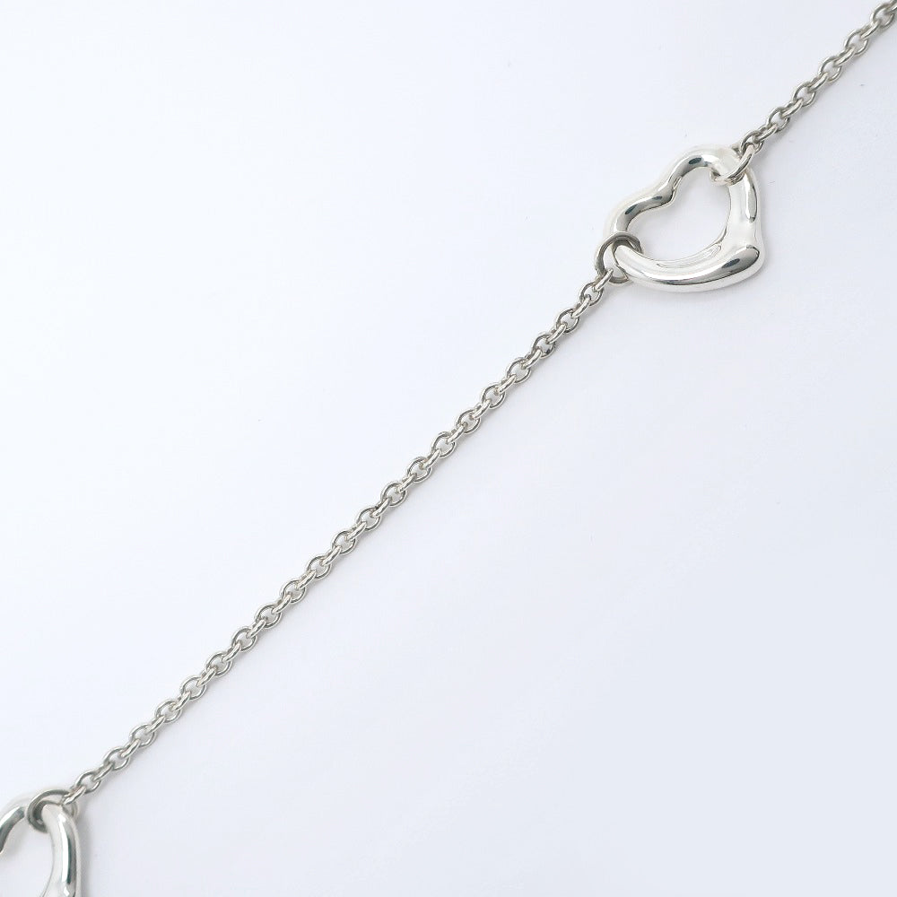 Tiffany Open Heart 3P Silver Bracelet