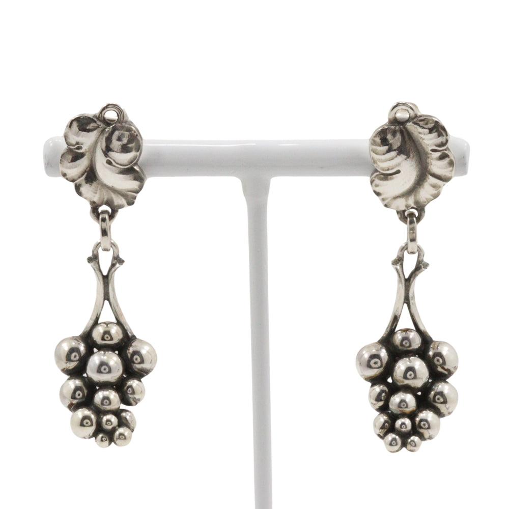 Georg Jensen Moonlight Grapes Earrings Silver 925