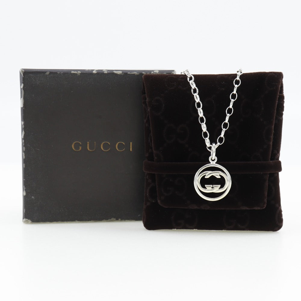 Gucci Doppia G Necklace Silver 925 Unisex