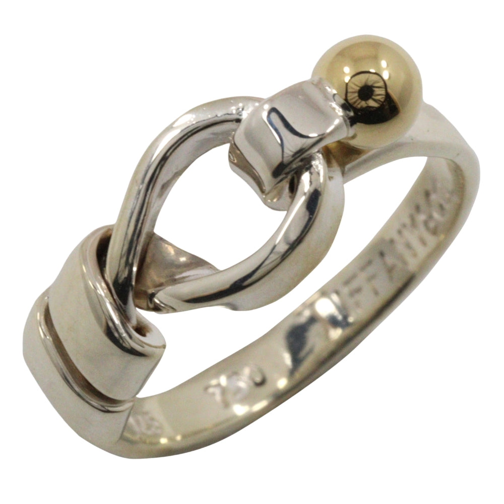 Tiffany Love Knot Ring Silver 925 K18 Gold