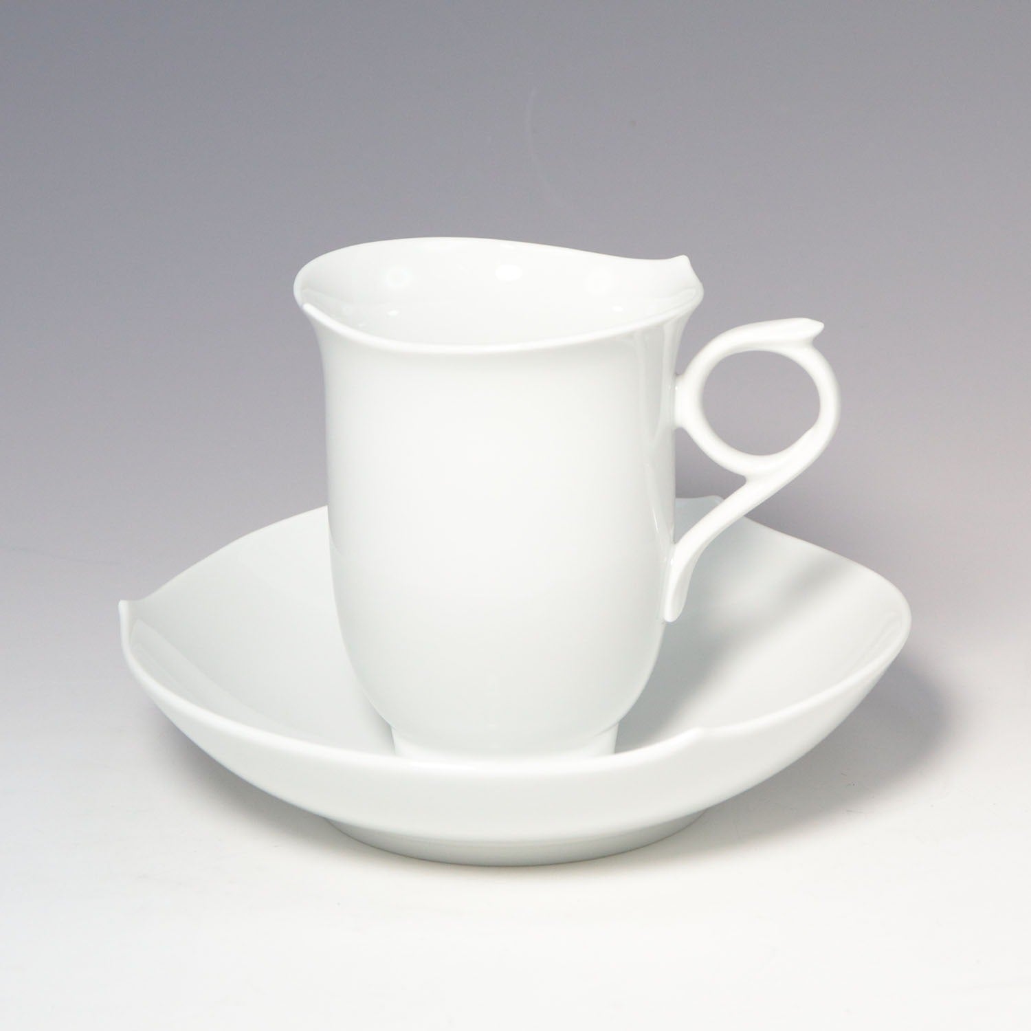 Meissen Porcelain Coffee Cup & Saucer