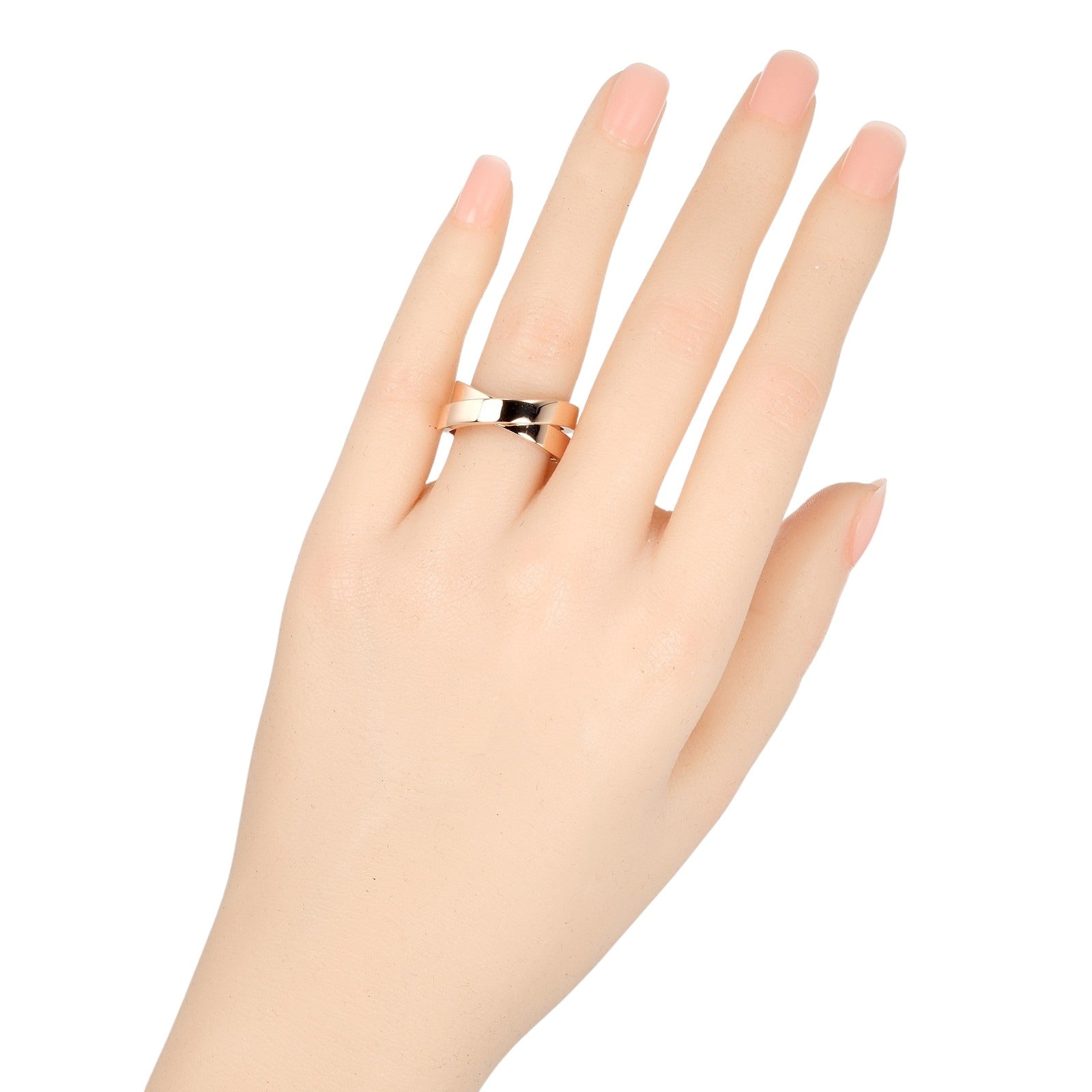 Cartier K18 Pink Gold Ring 12.5