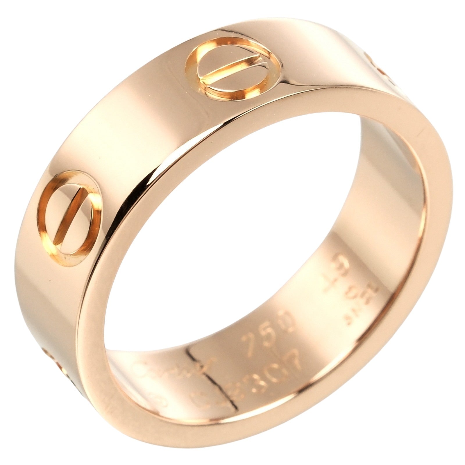 Cartier Love Ring K18 Pink Gold