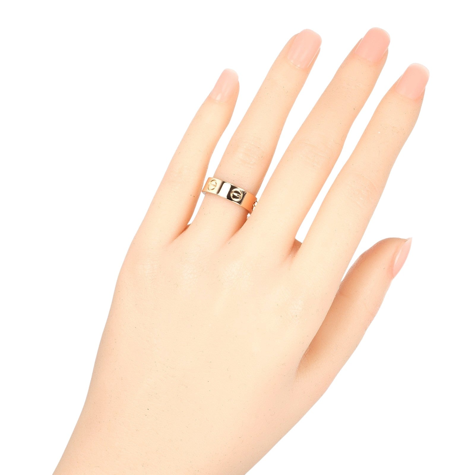 Cartier Love Ring K18 Pink Gold