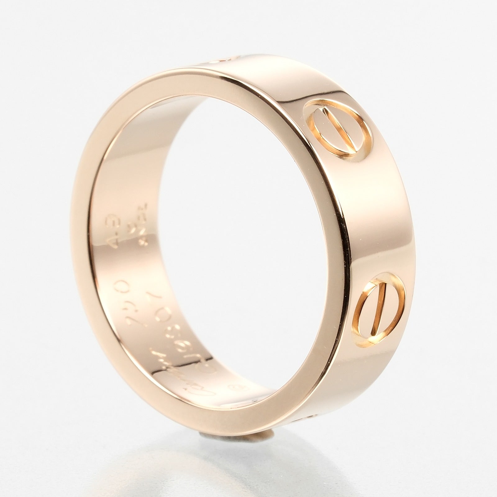 Cartier Love Ring K18 Pink Gold