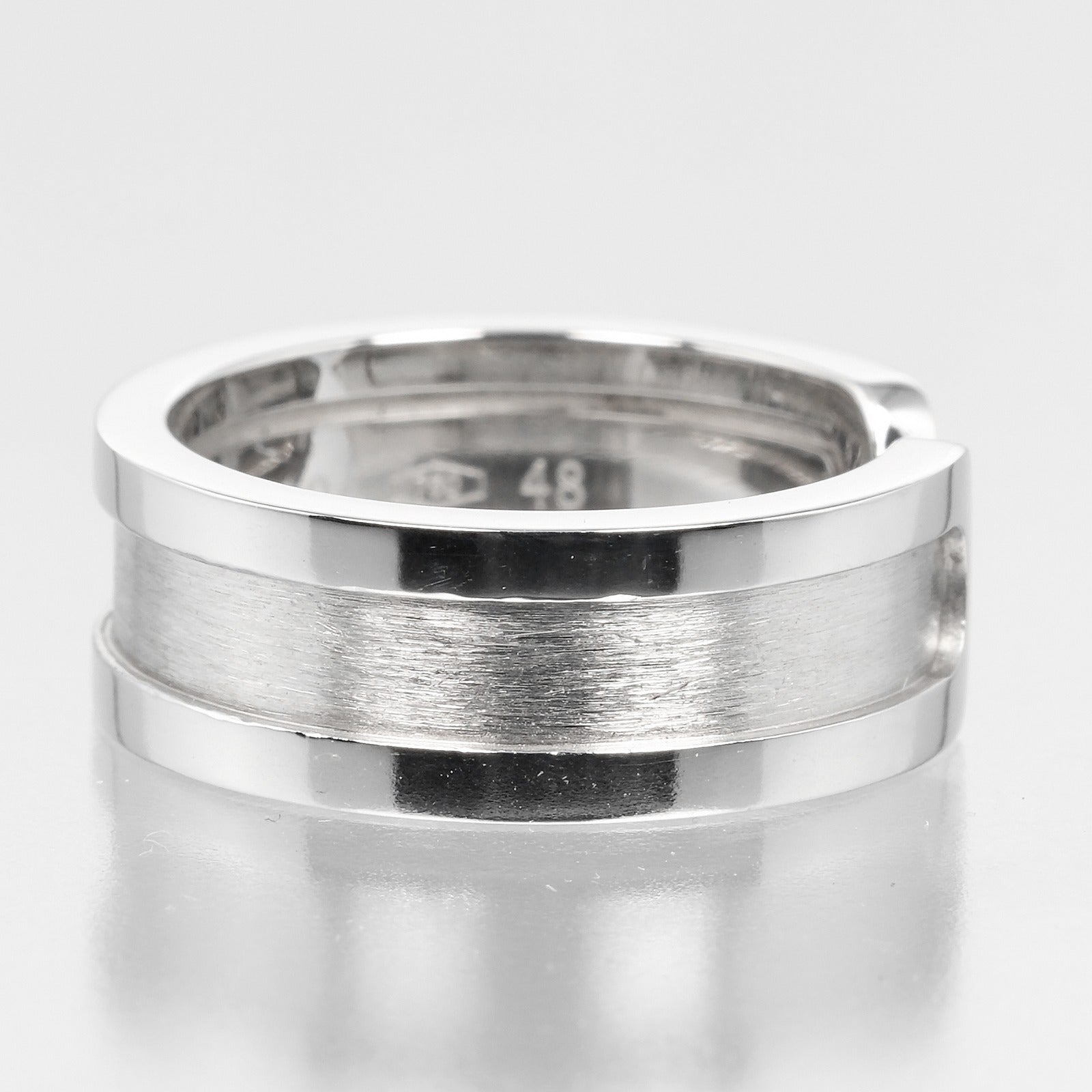 Cartier 2C Ring K18 White Gold