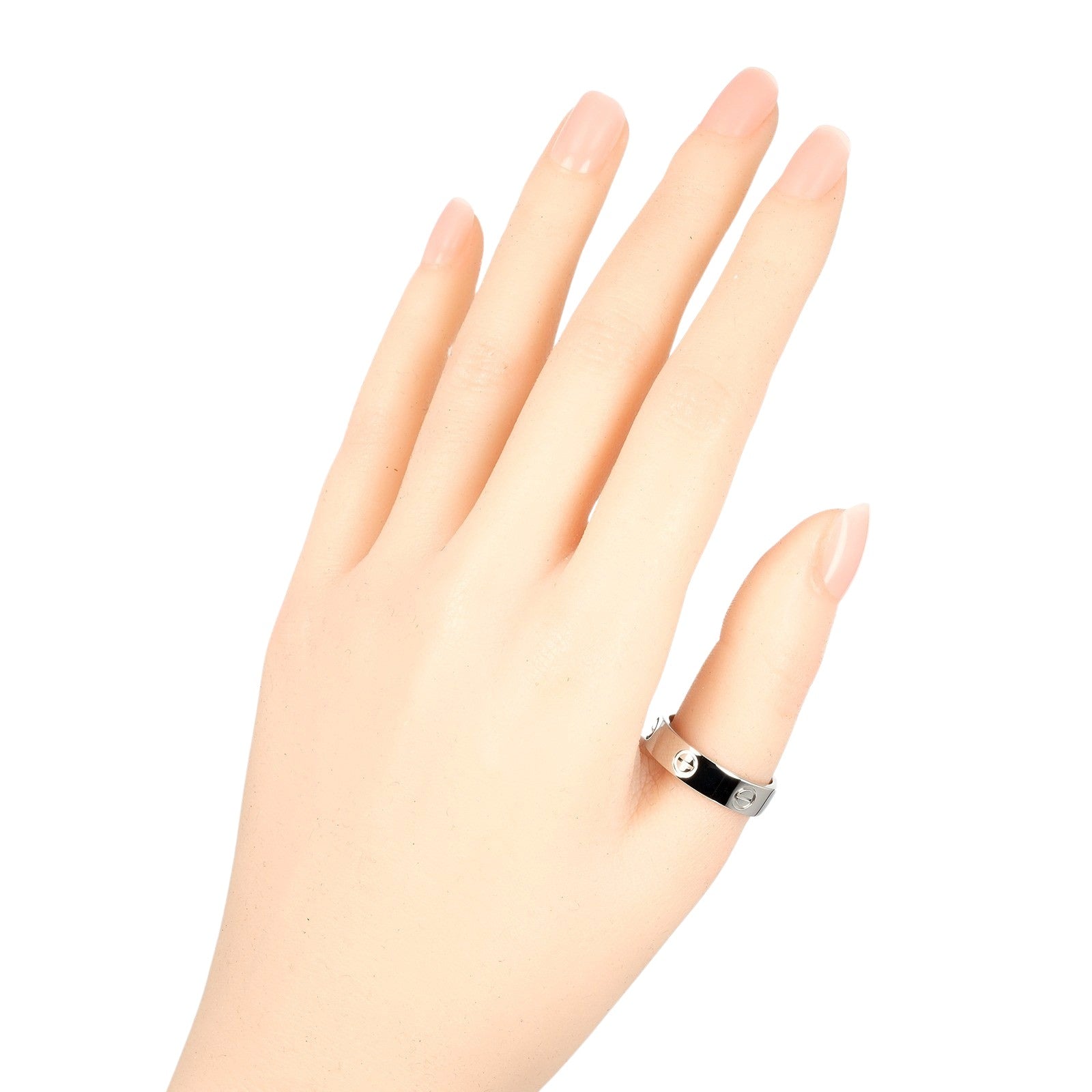 Cartier Love Ring Pt950 Platinum