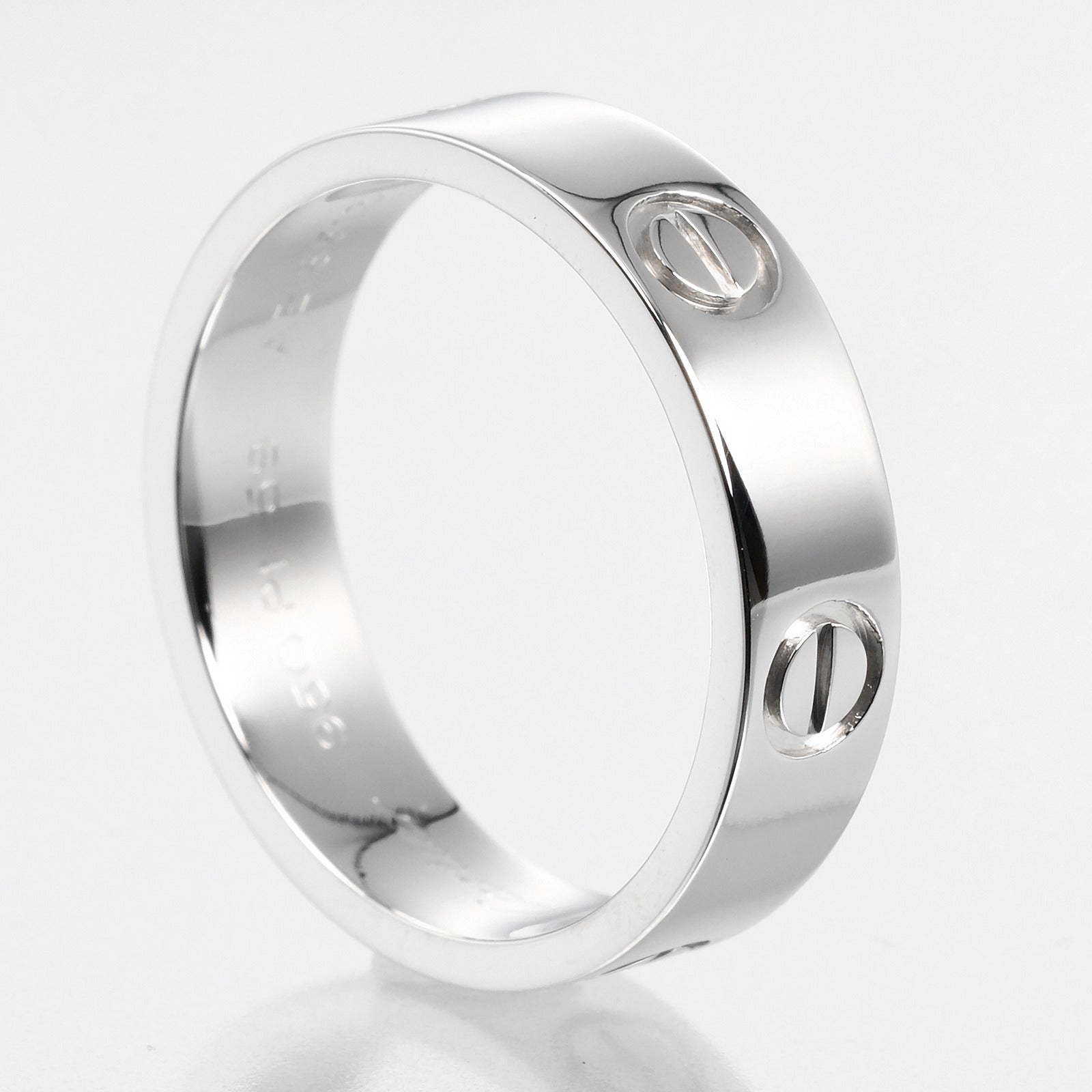 Cartier Love Ring Pt950 Platinum