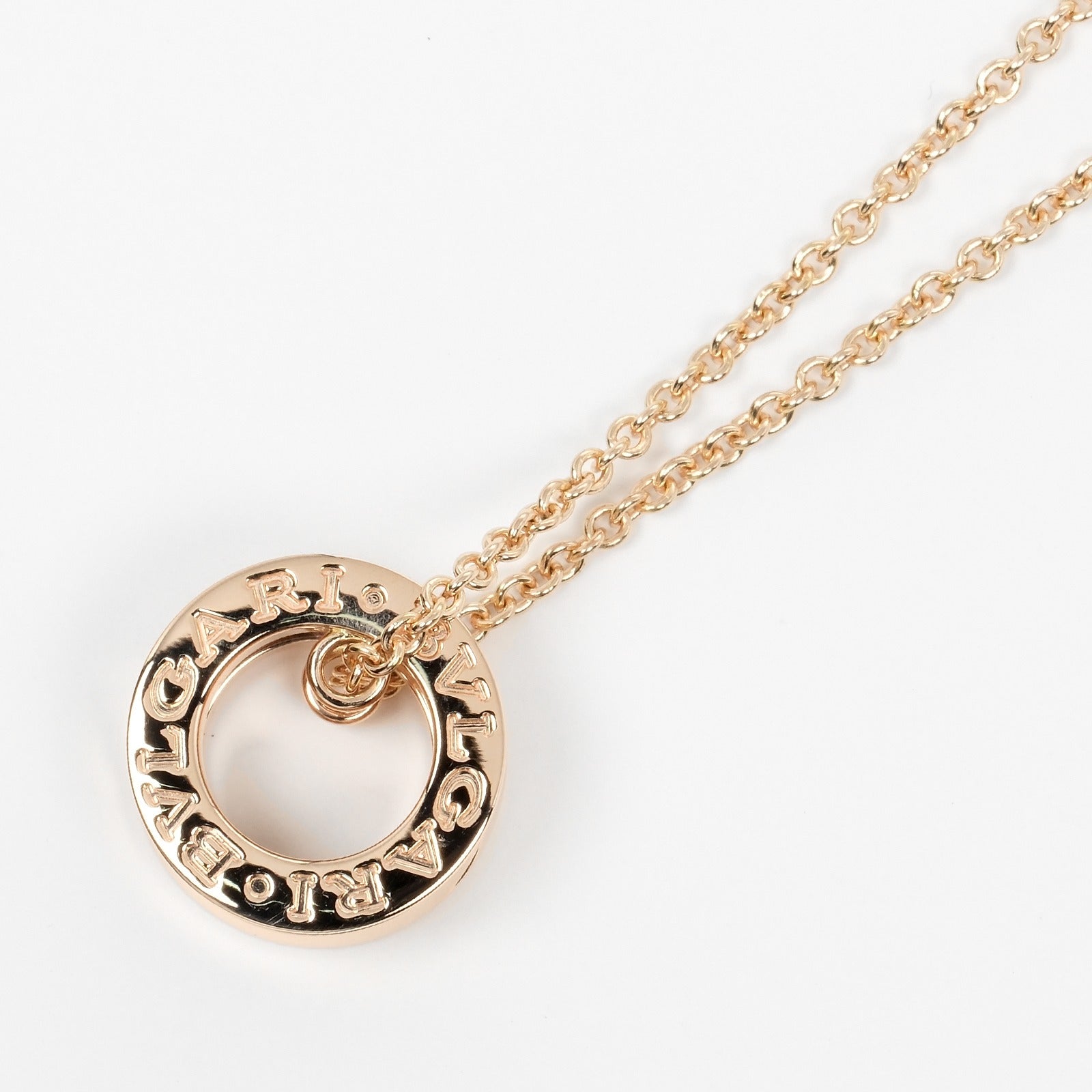 Bvlgari B.ZERO1 Necklace K18 Pink Gold Diamond