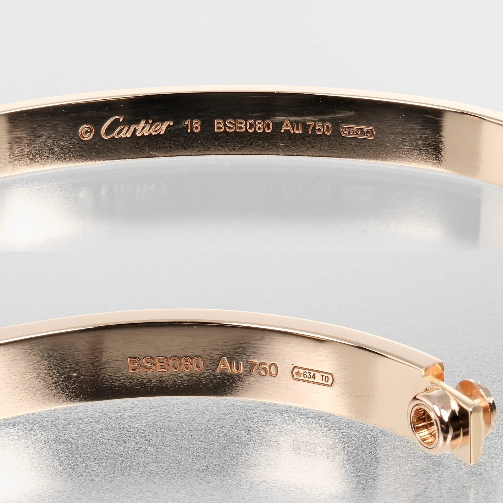 Cartier Love Bracelet K18 Pink Gold