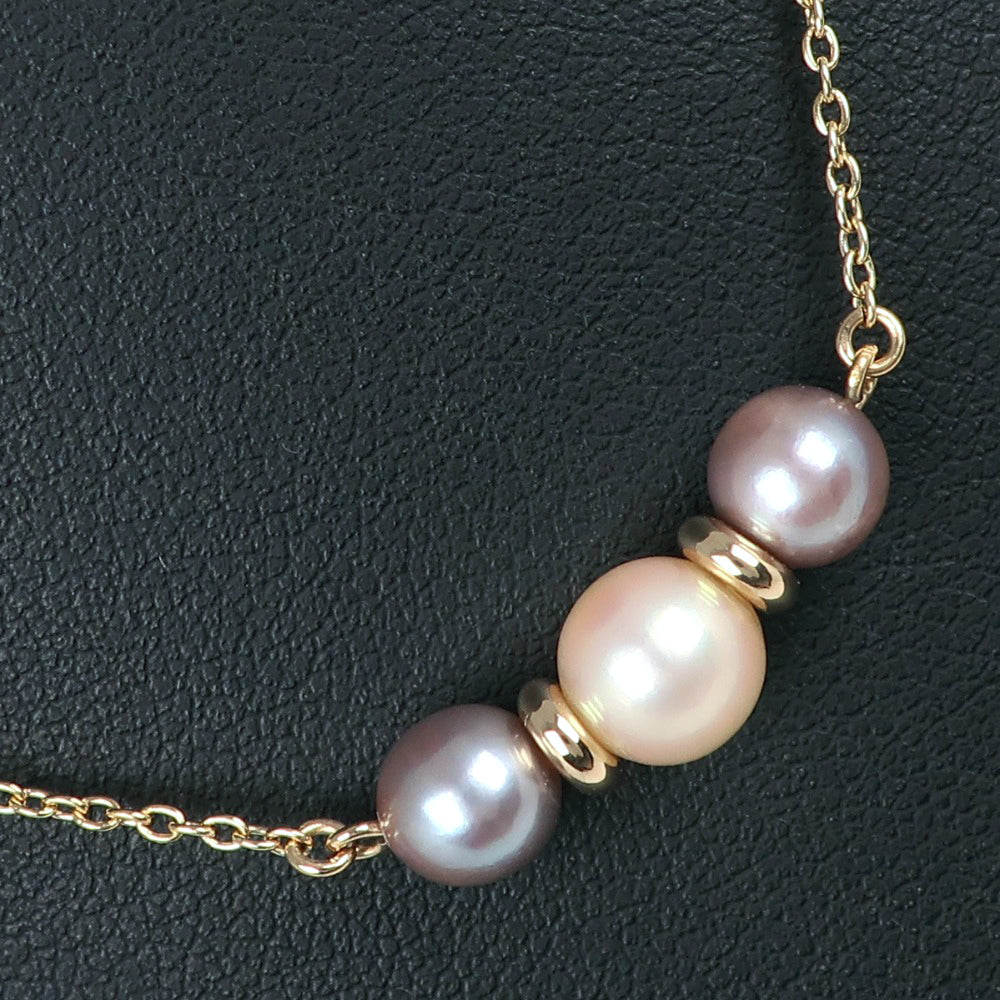 Tasaki Pearl Necklace 18K Yellow Gold