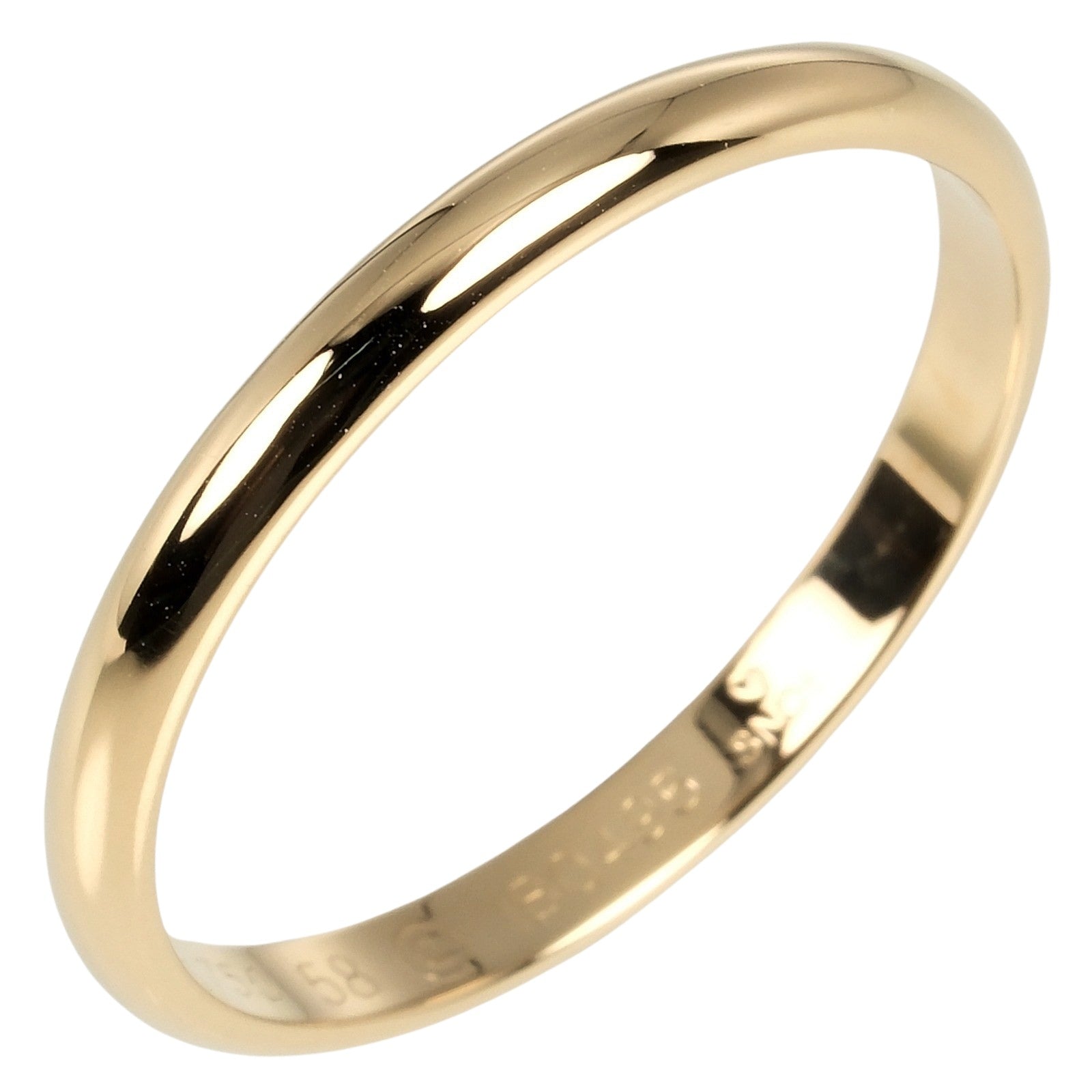 Cartier 1895 Wedding Ring K18 Yellow Gold