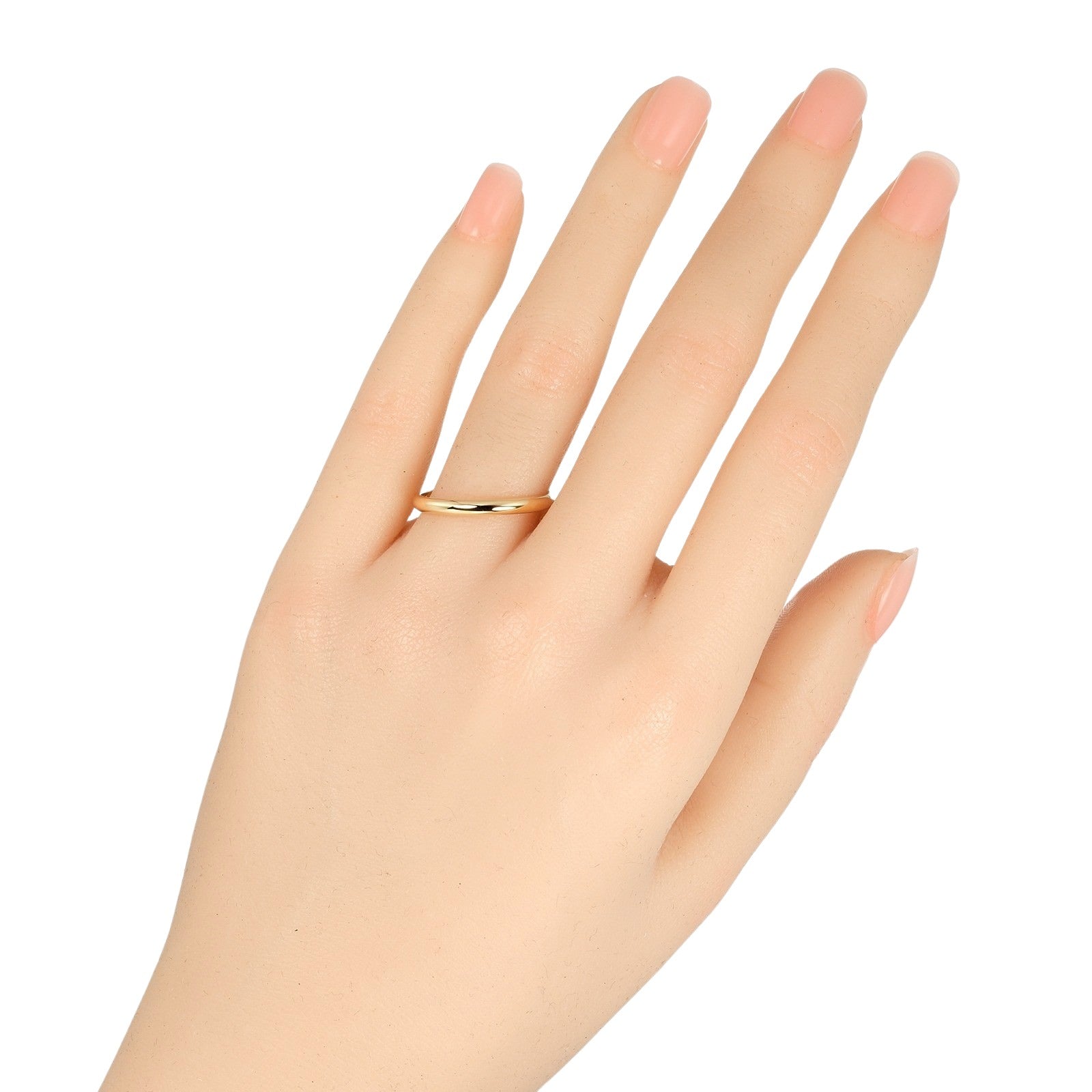 Cartier 1895 Wedding Ring K18 Yellow Gold