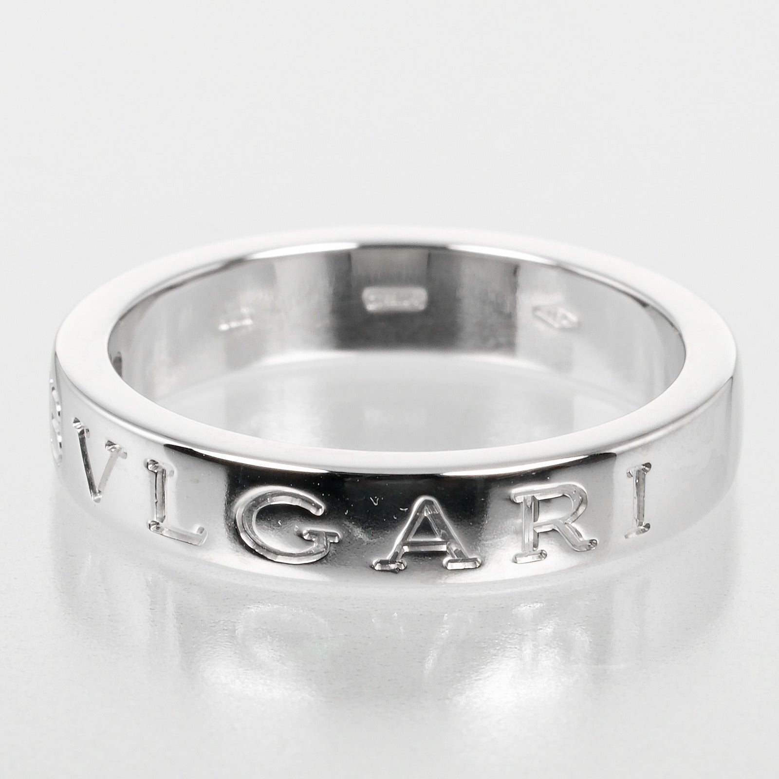 Bvlgari B.Zero1 Essential Ring K18 White Gold Diamond